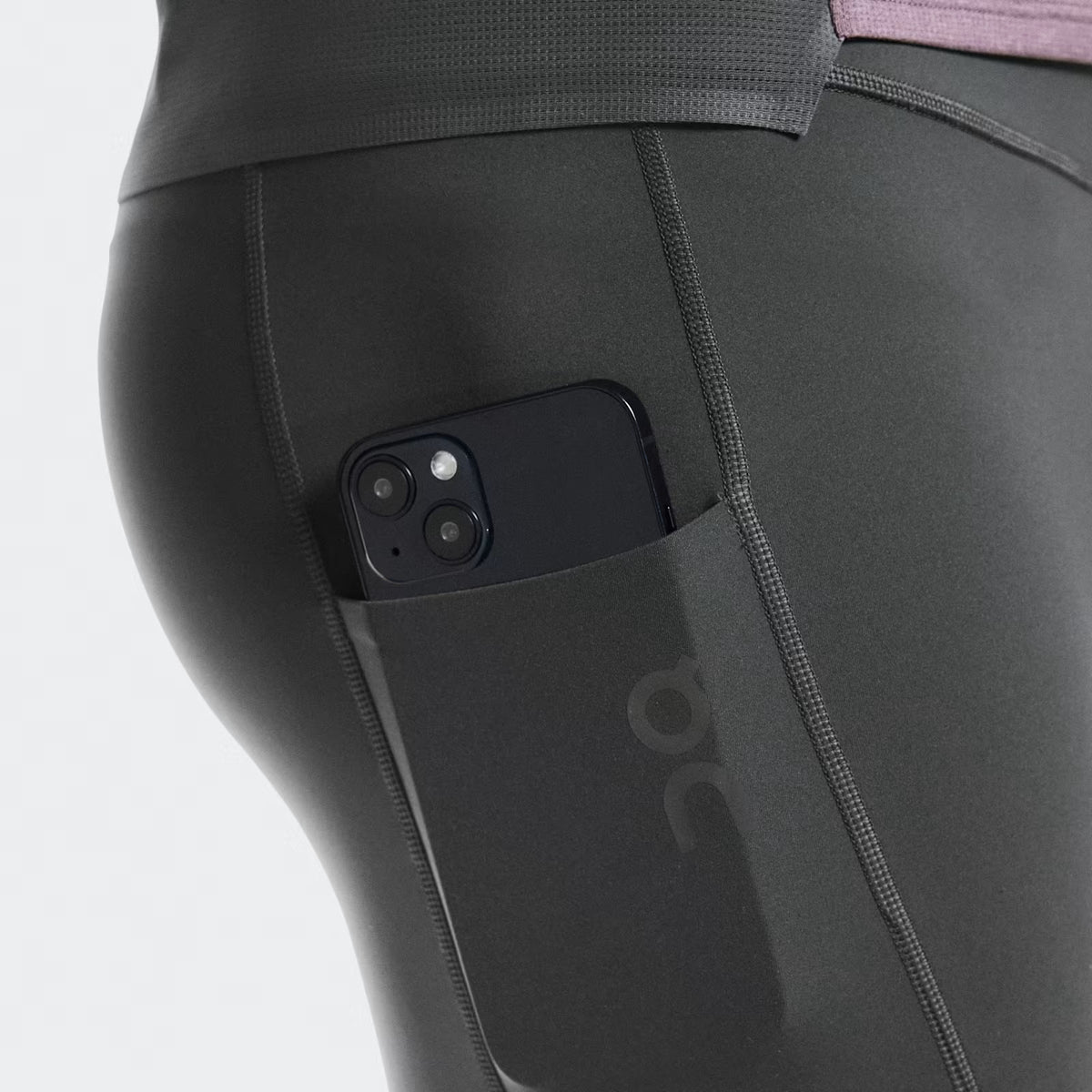 On 8" Performance Tights Eclipse
