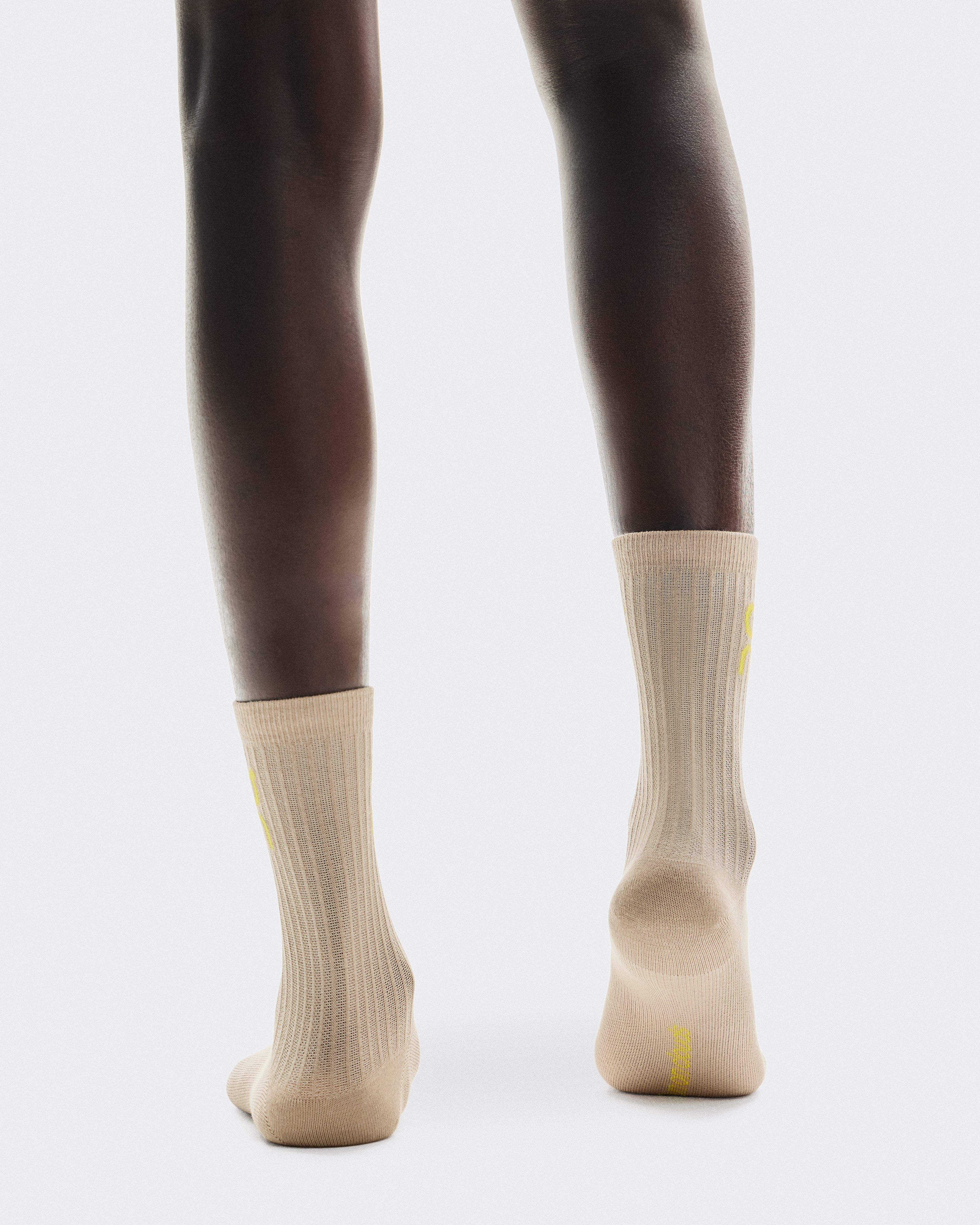 On Logo Sock High 3P Desert | Wash