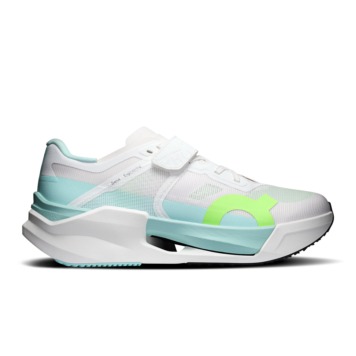 On Cloud X Tempo Pro White Celeste