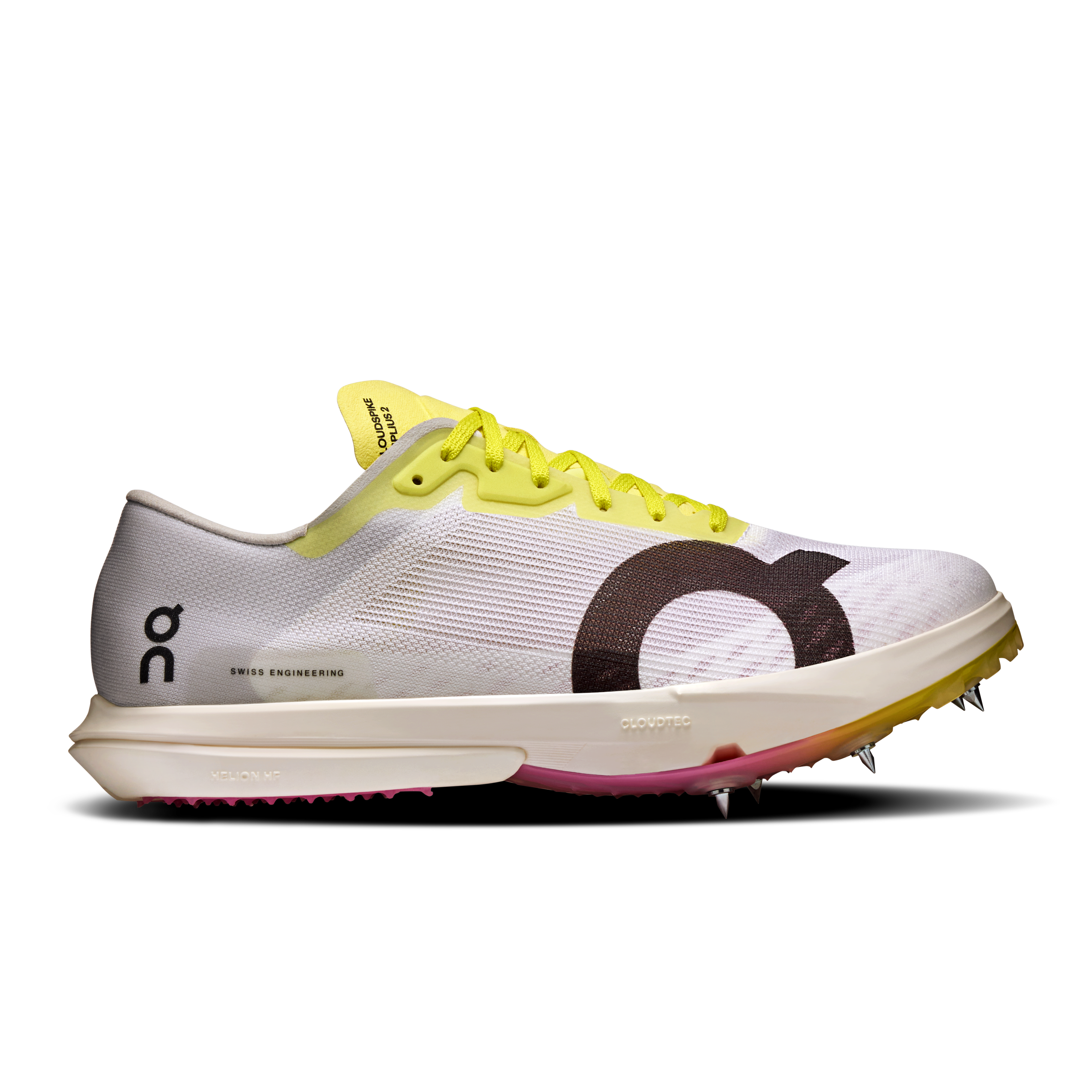 On Cloudspike Amplius 2 White Raspberry (Women'S)