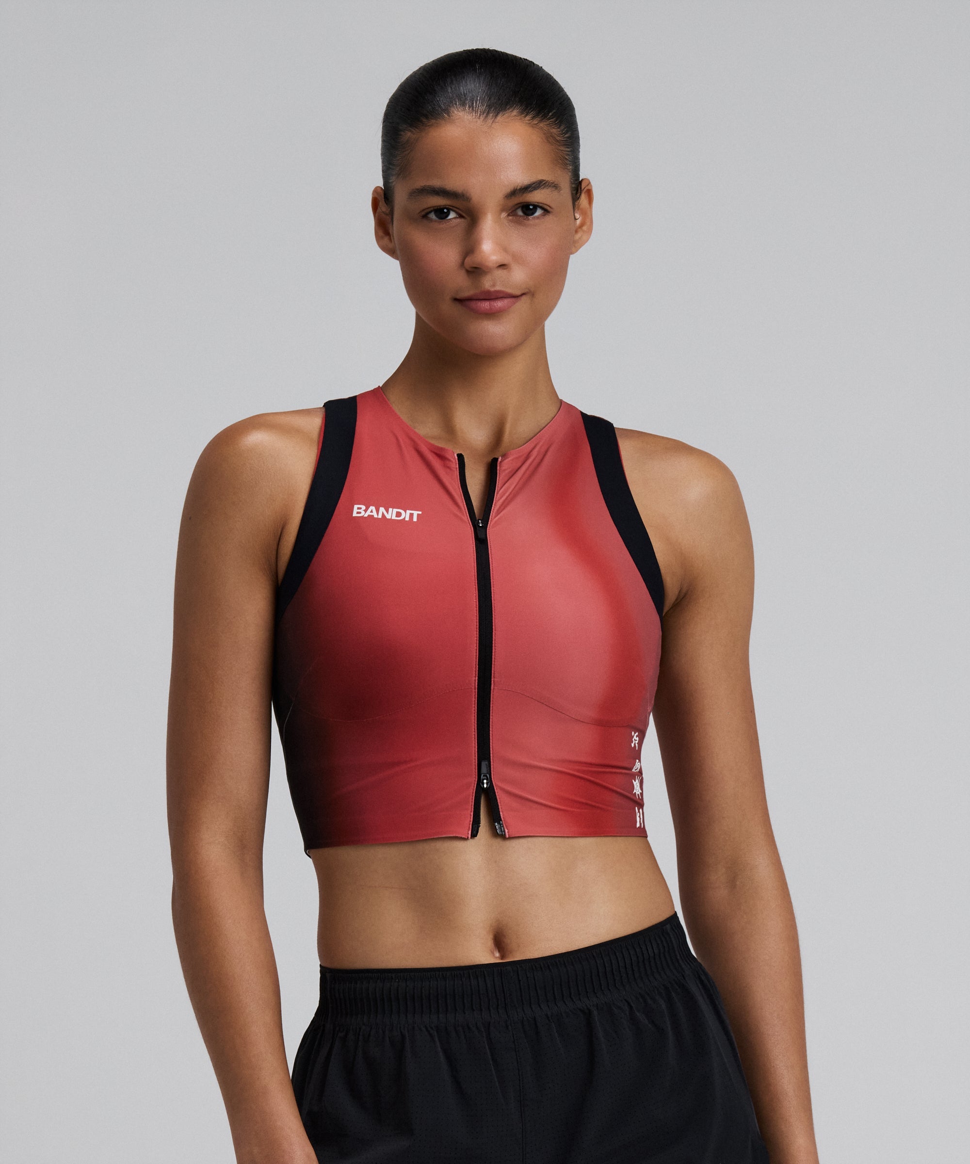 Bandit Womens Adapto Distance Race Top Salt Stain Rusted Apricot