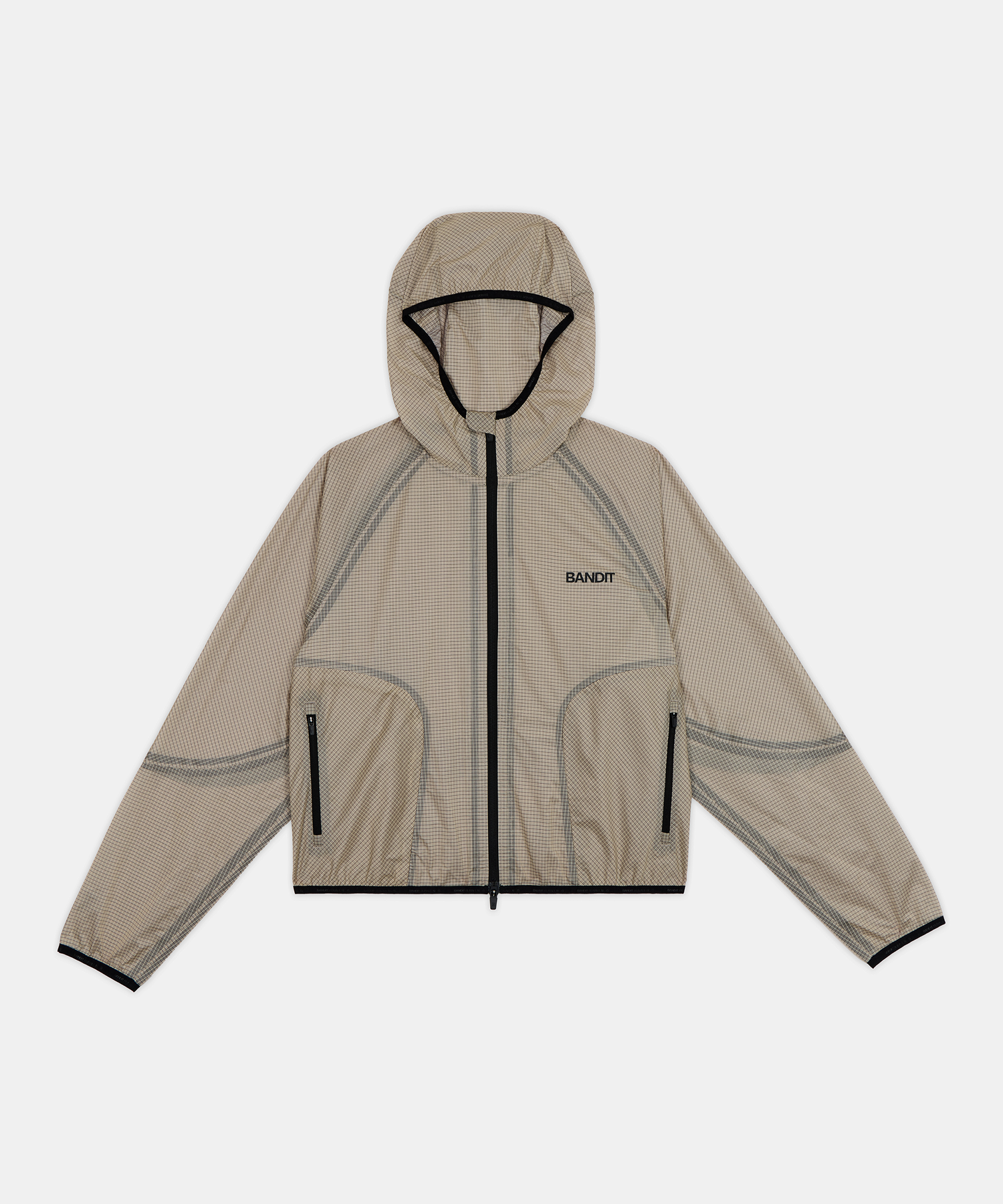 Bandit Womens Velorip Ultralight Windproof Jacket Oatmeal
