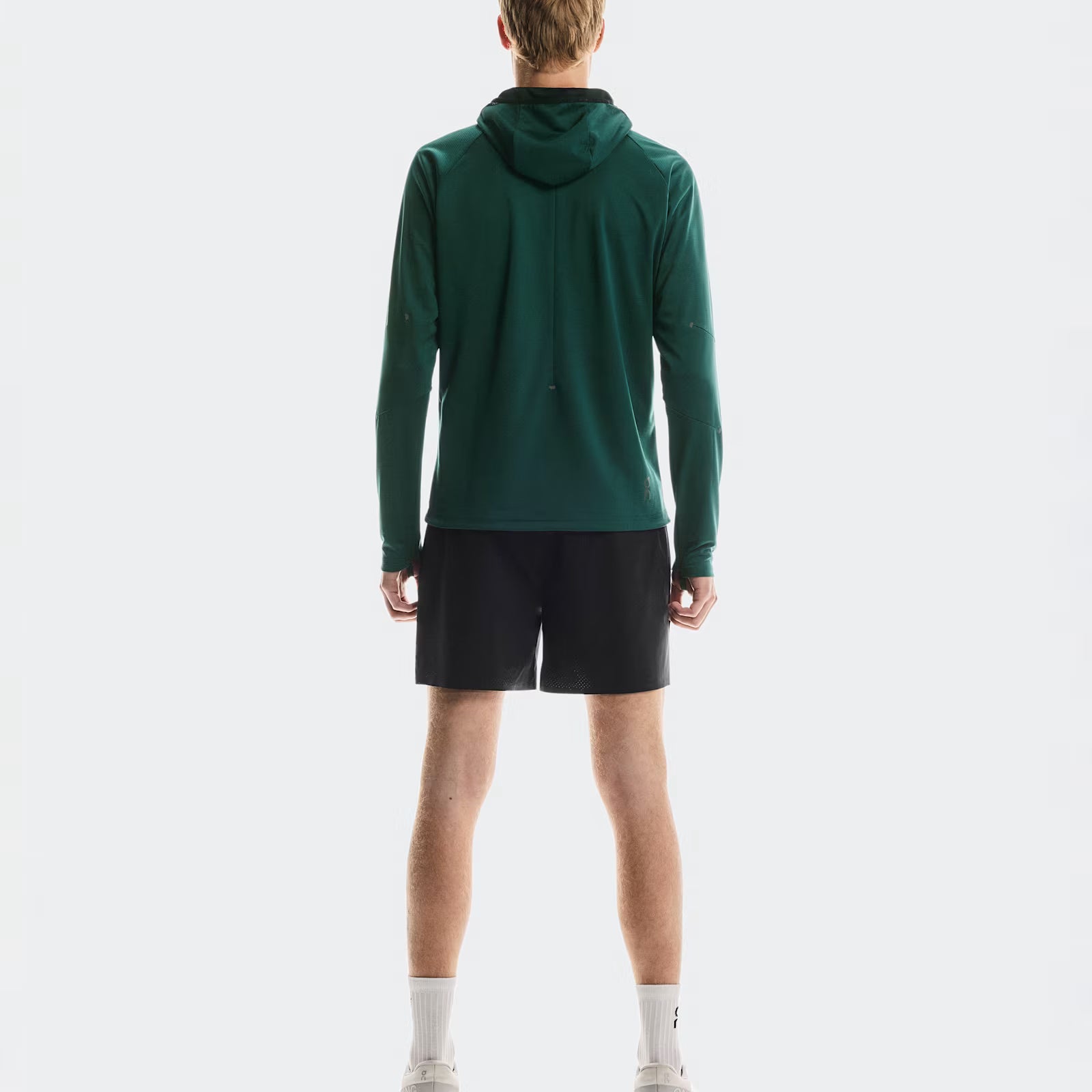 On Climate Zip Hoodie Spirulina