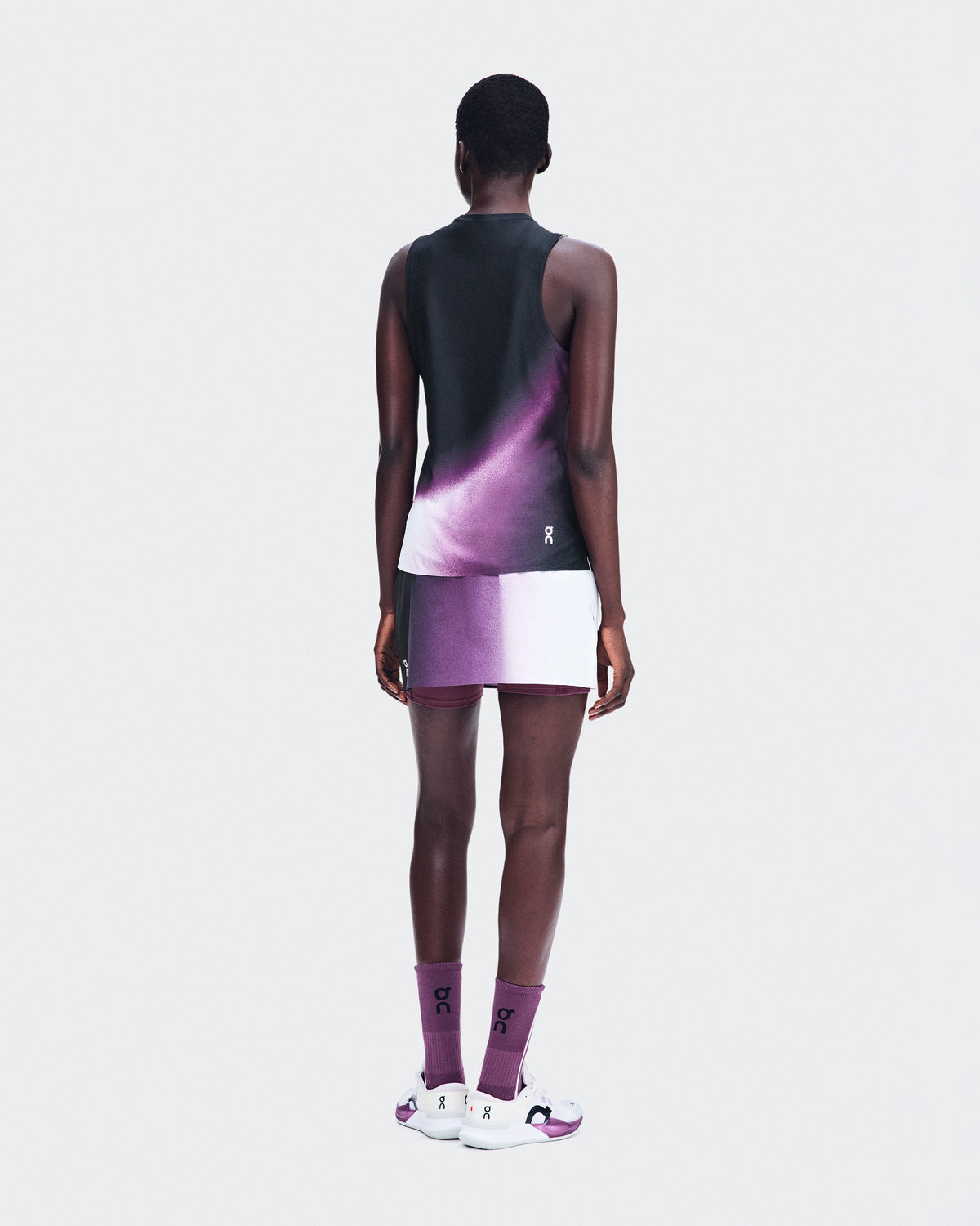 On Court Tank Swing Black | Cassis (Women'S)