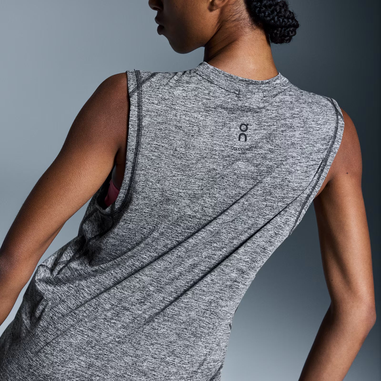 On Courtside Tank Graphite (Women'S)