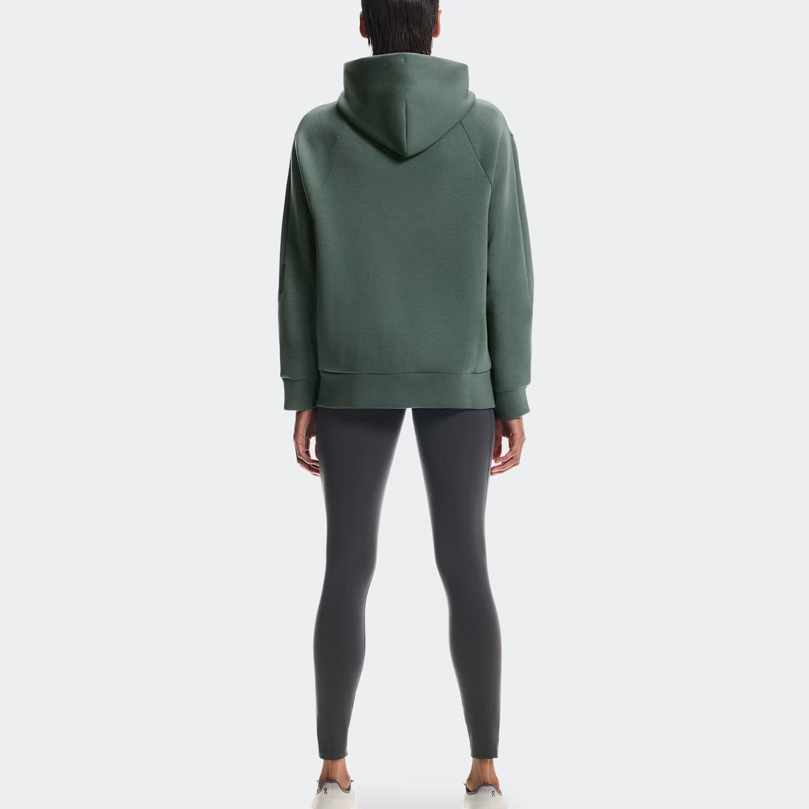 On Focus Tech Zip Hoodie Olive (Women'S)