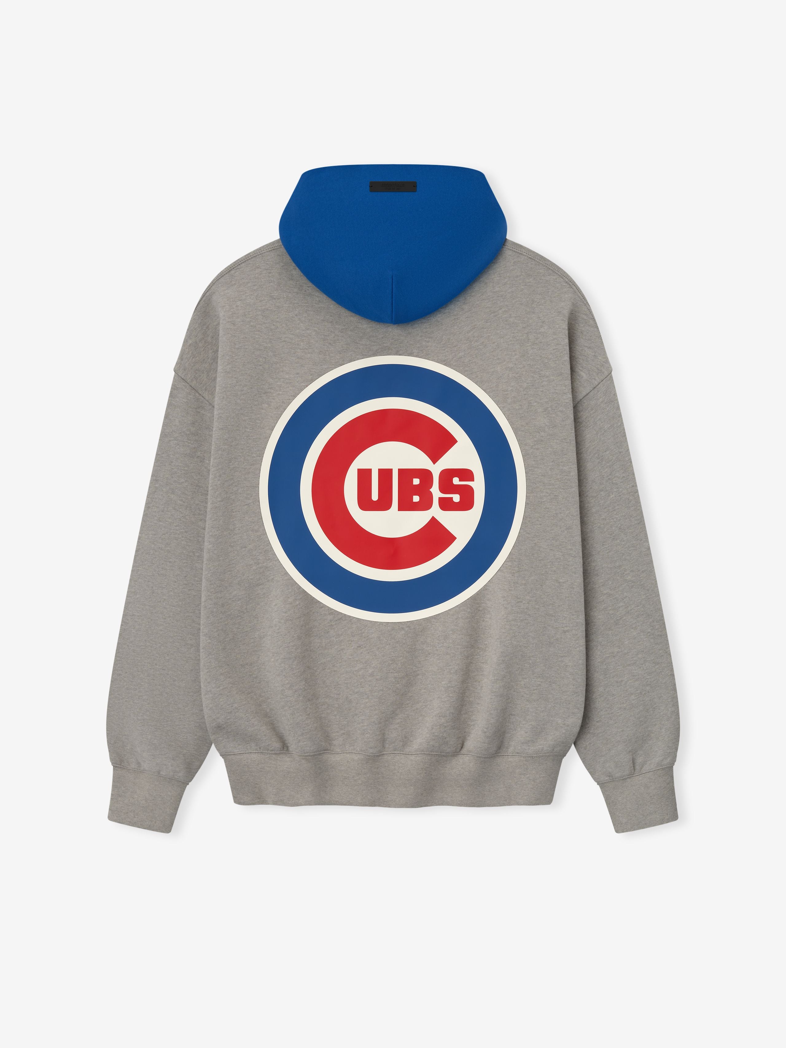 Essentials Cubs Sport Hoodie Concrete Heather/Blue