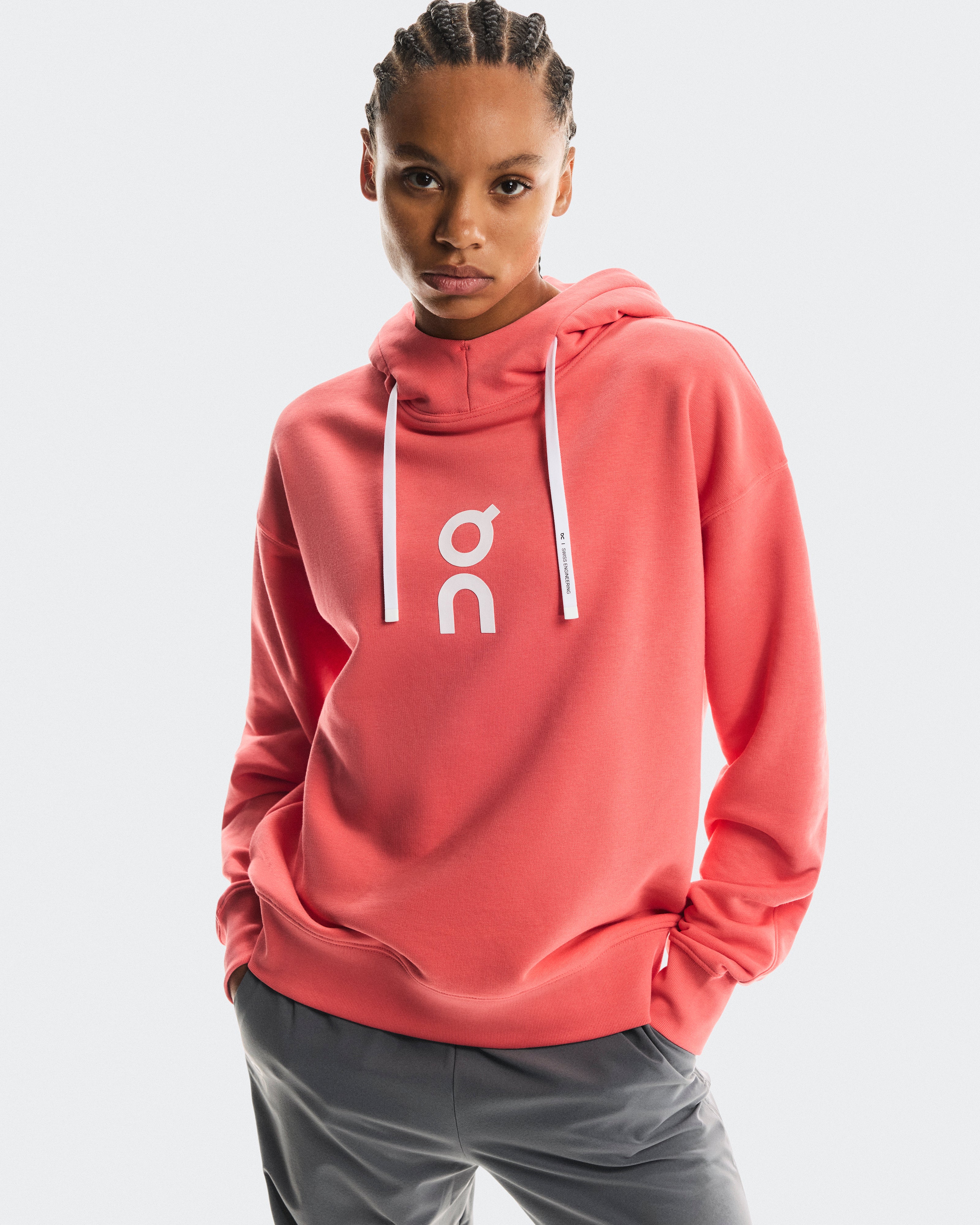 On Club Hoodie Coral (Women'S)