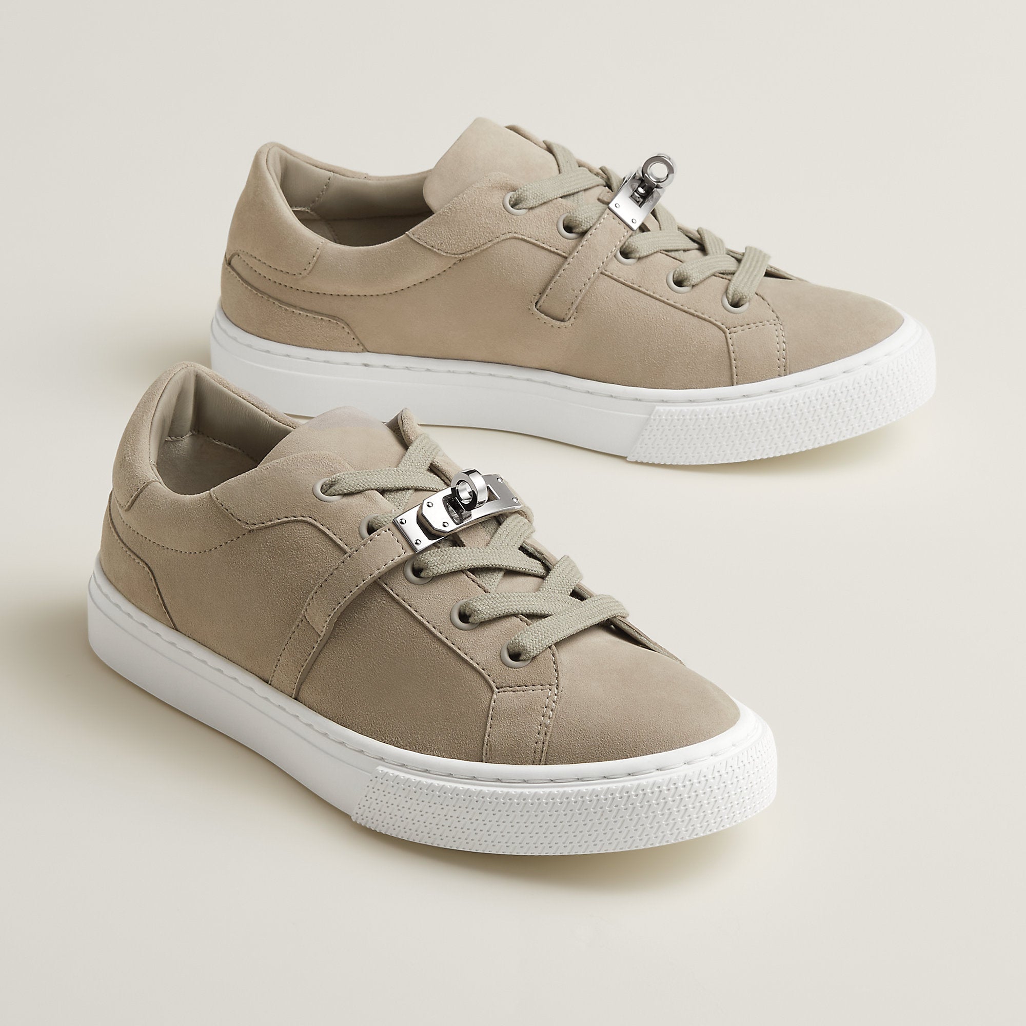 Hermes Day Sneaker Beige Galet