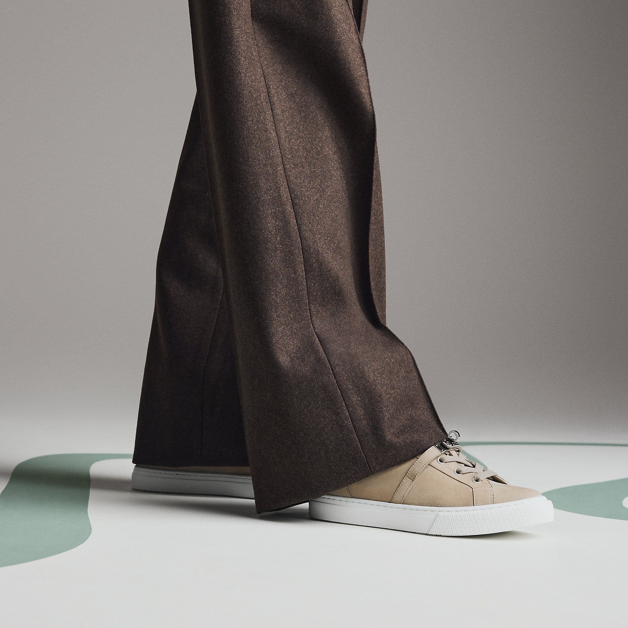 Hermes Day Sneaker Beige Galet