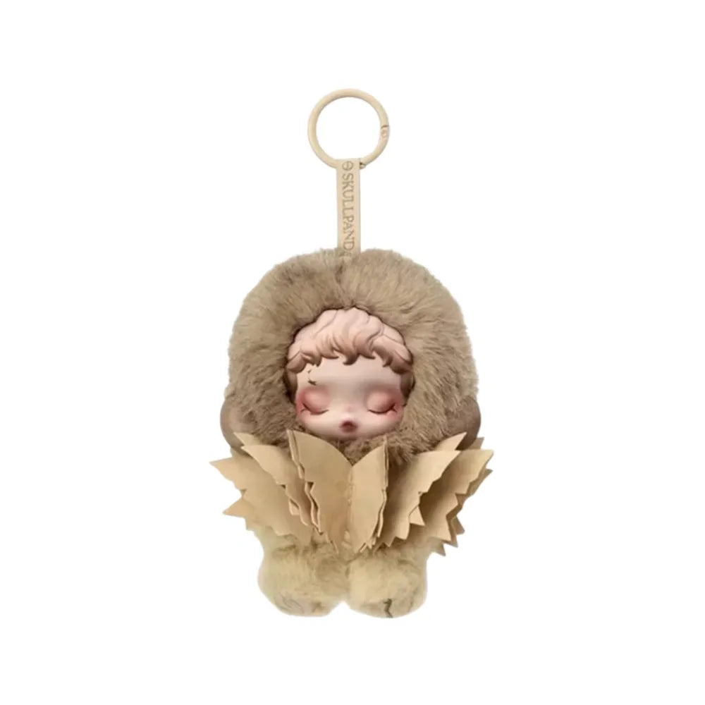 Pop Mart L'impressionnisme SKULLPANDA Series Teakwood Plush Doll One Size