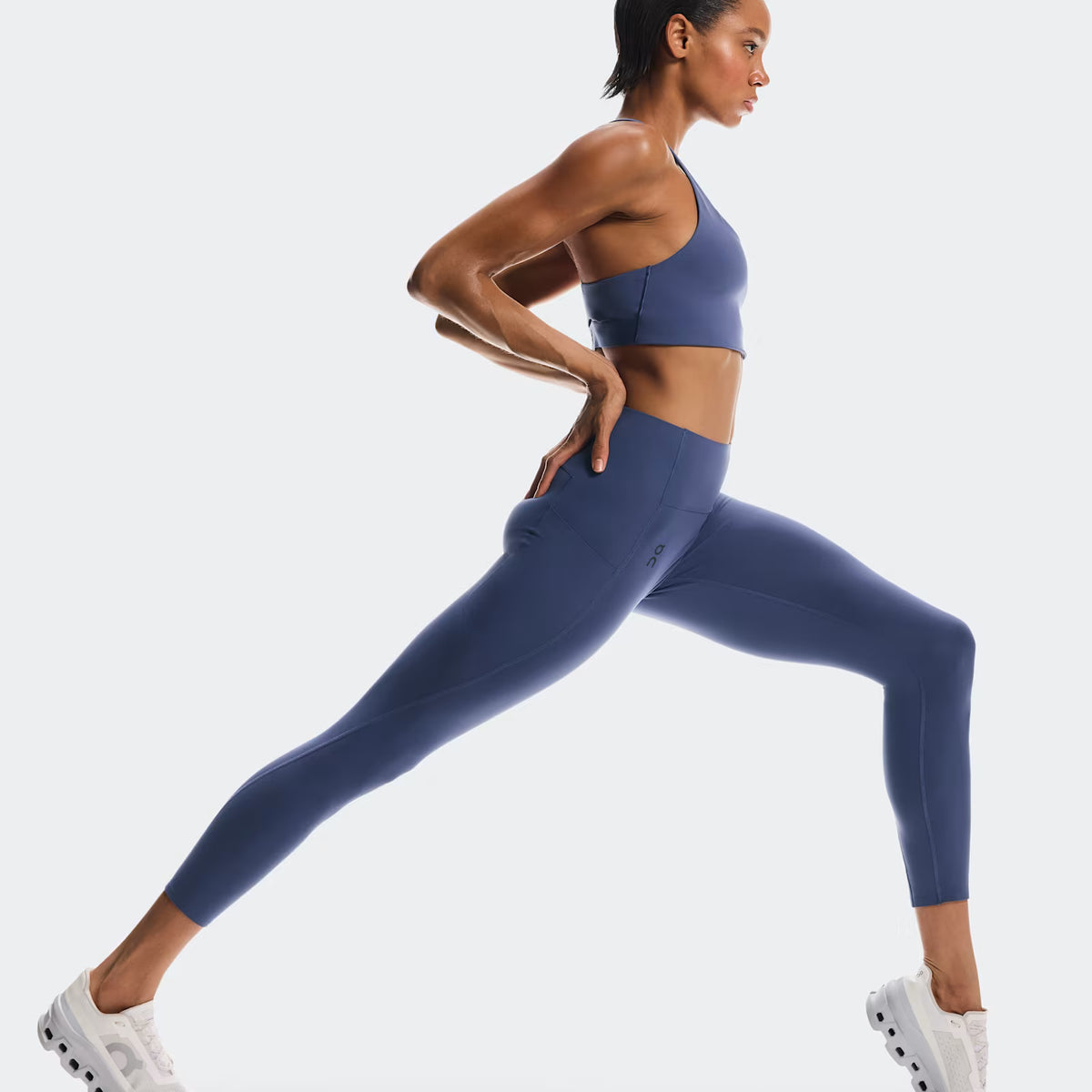 On Studio Tights 7/8 Acai (Women'S)