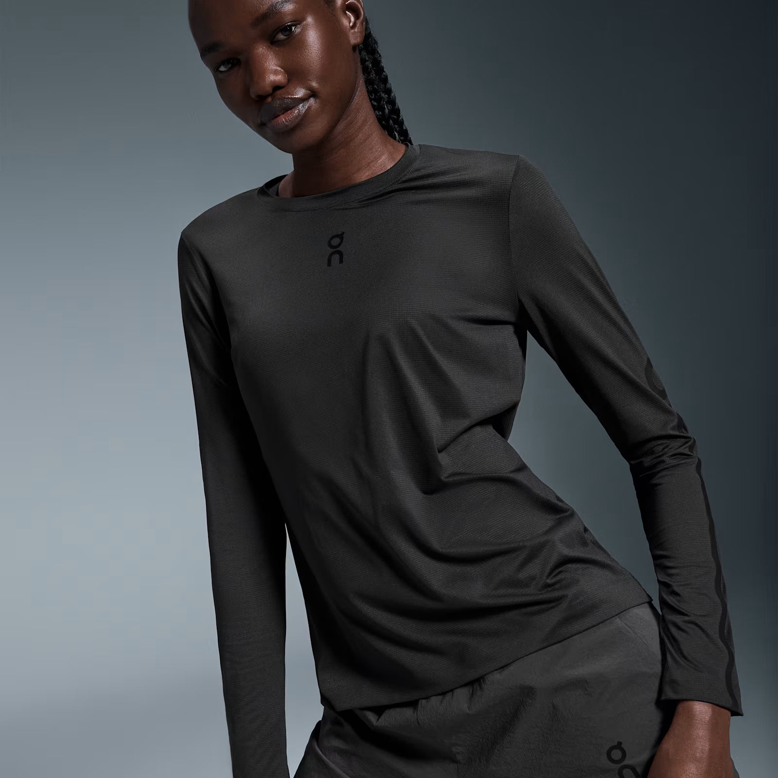 On Core Long-T Ikon Black (Women'S)