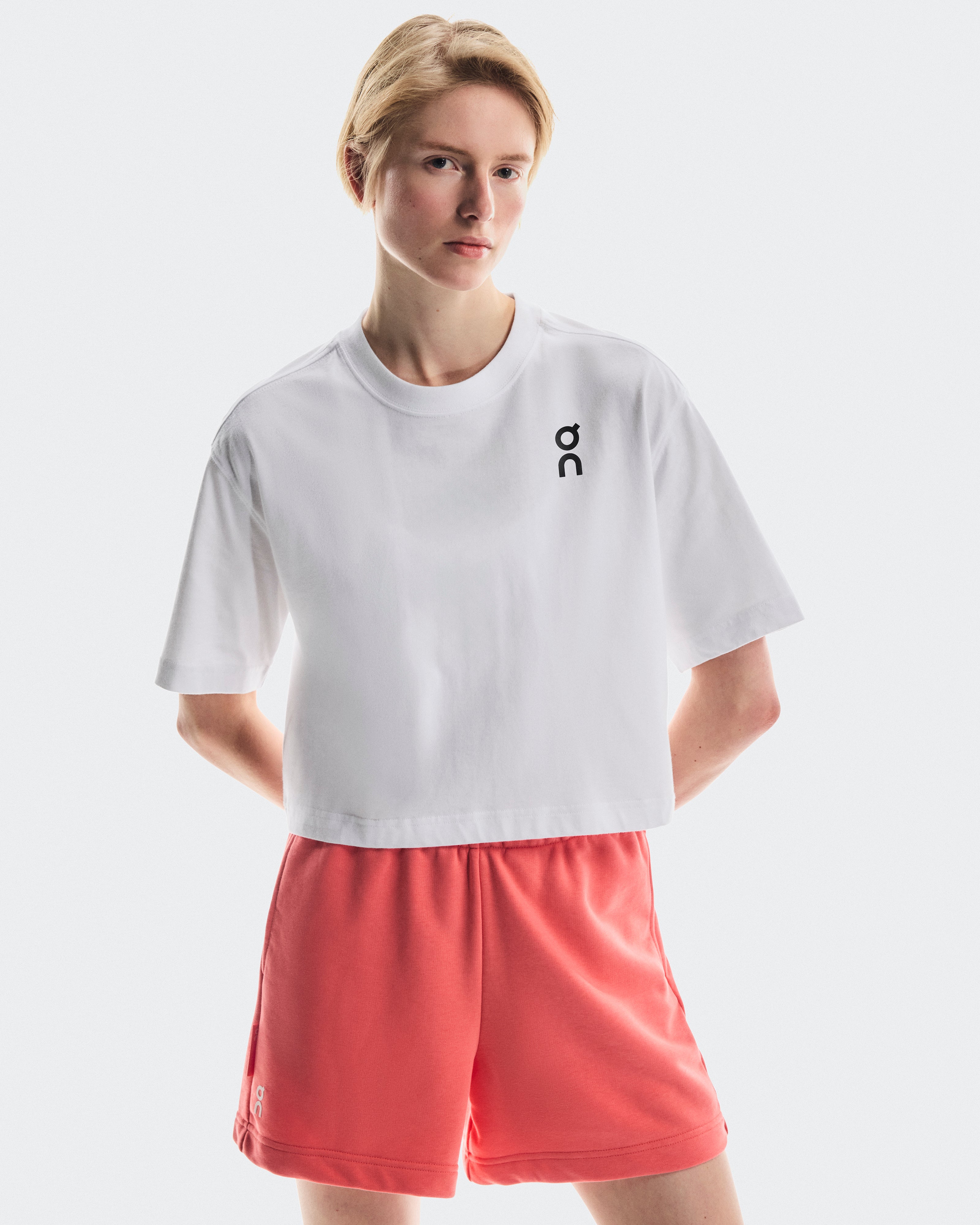 On Club Boxy-T White (Women'S)