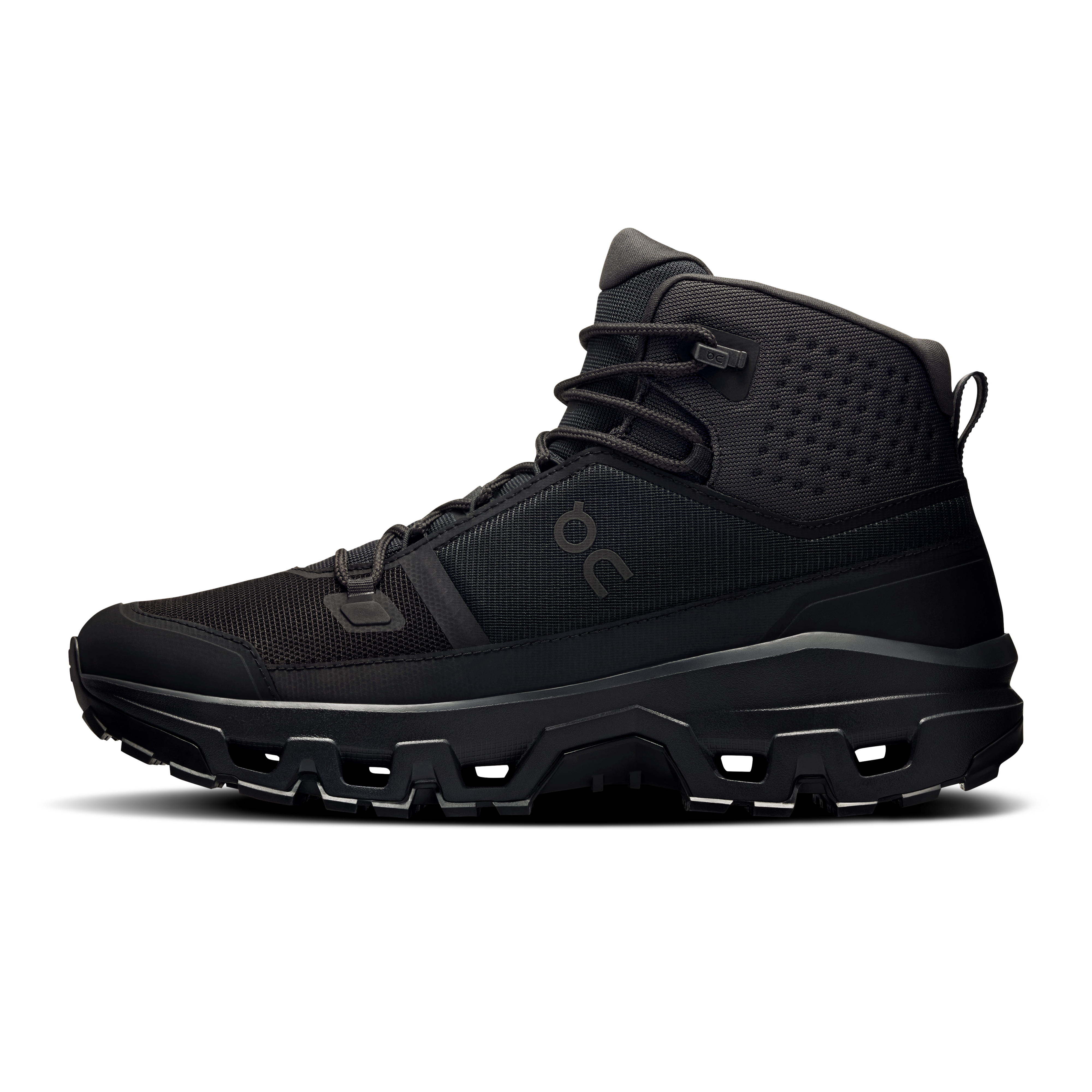 On Cloudrock Mid Waterproof Black Black