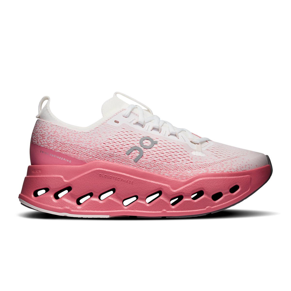On Cloudsurfer Max White Camellia (Women'S)