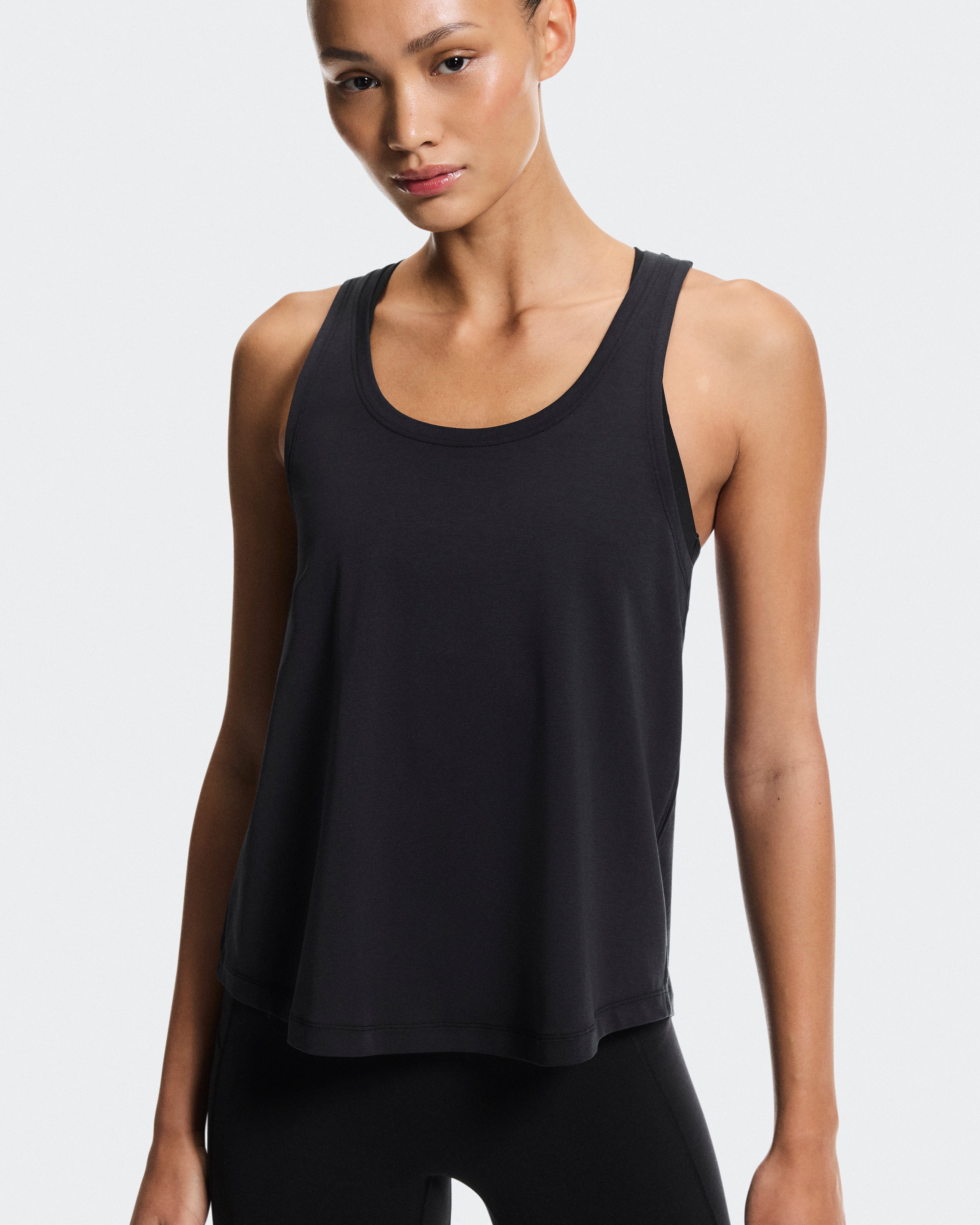 On Focus Tank Black (Women'S)