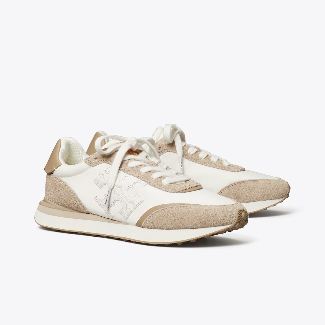 Tory Burch Destiny Trainer WHITE / WHITE / AVOLA