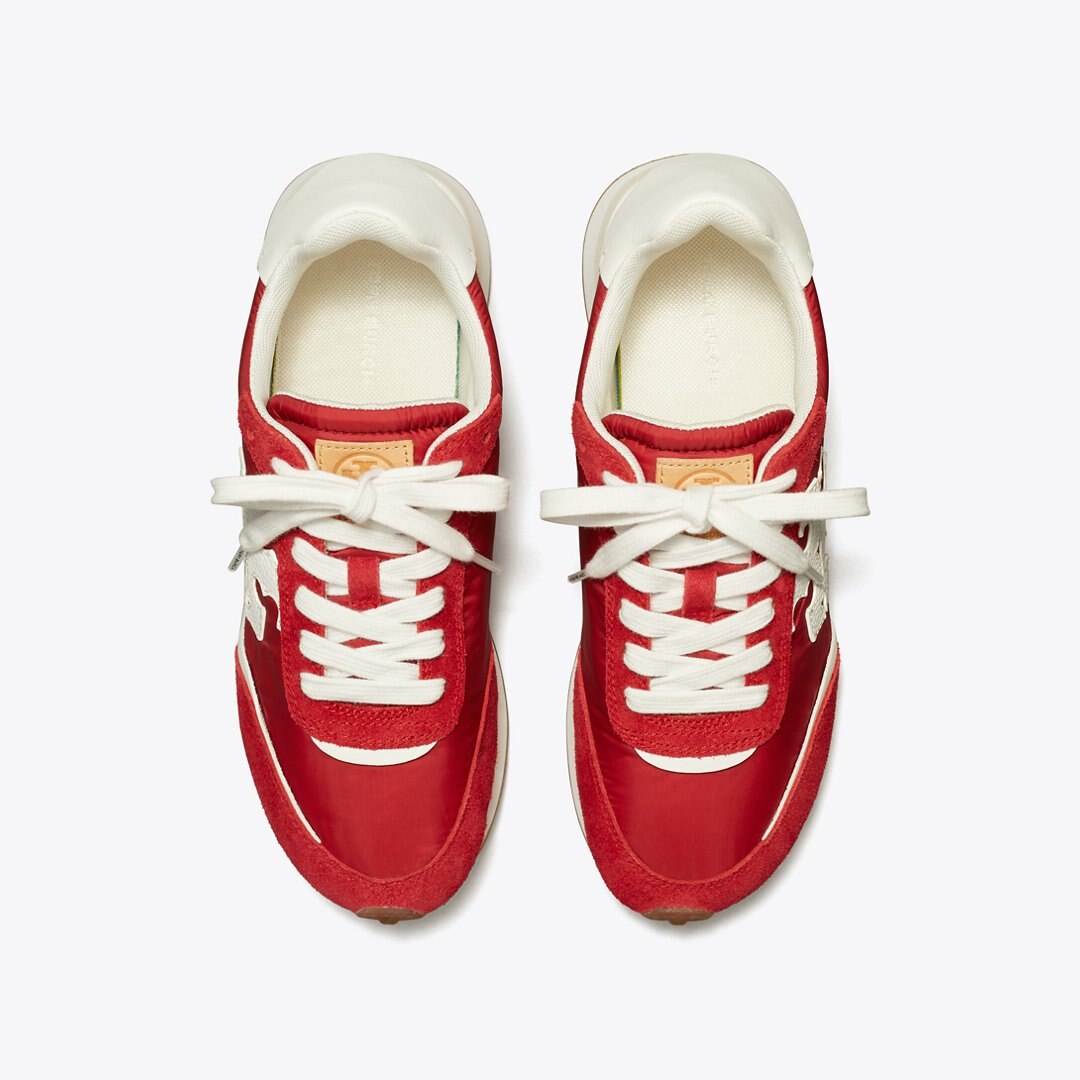 Tory Burch Destiny Trainer TORY RED / TORY RED / WHITE