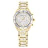 Swarovski Dextera Lux Watch Swiss Made Metal Bracelet Gold Tone Gold-Tone Finish SW5715447