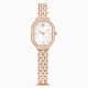 Swarovski Dextera Octagon Watch Swiss Made Metal Bracelet Rose Gold Tone Rose Gold-Tone Finish SW5749449