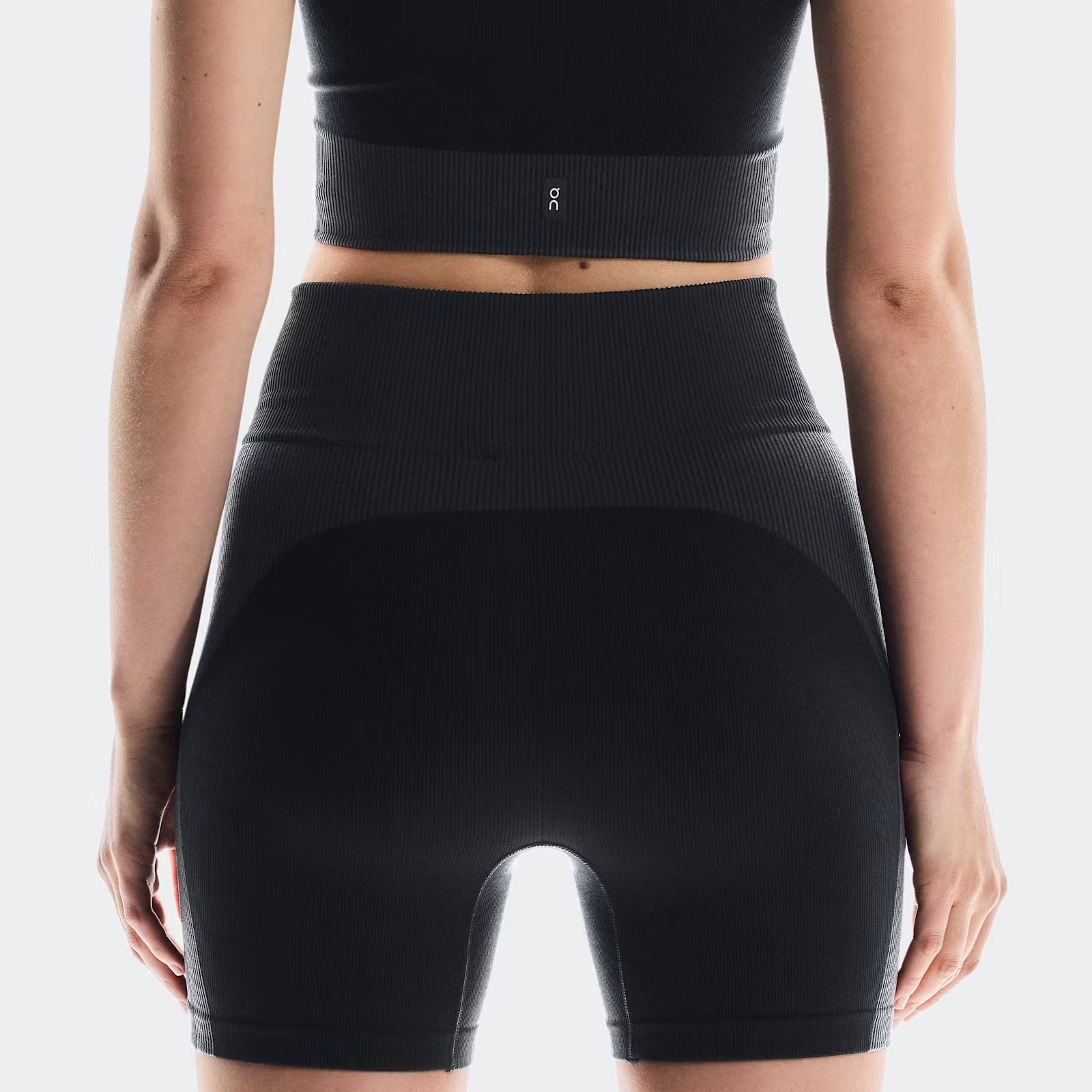 On Studio Knit Shorts Black | Eclipse (Women'S)