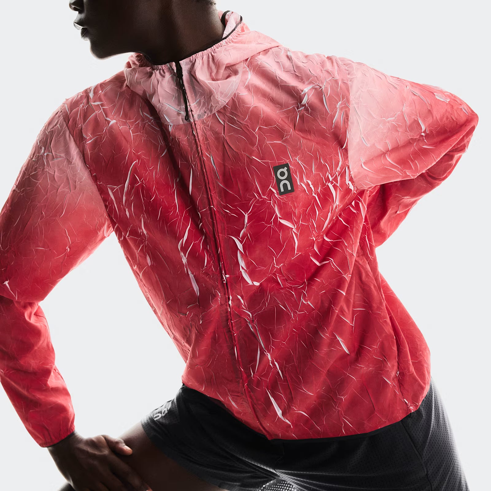 On Pace Run Jacket Red (Women'S)