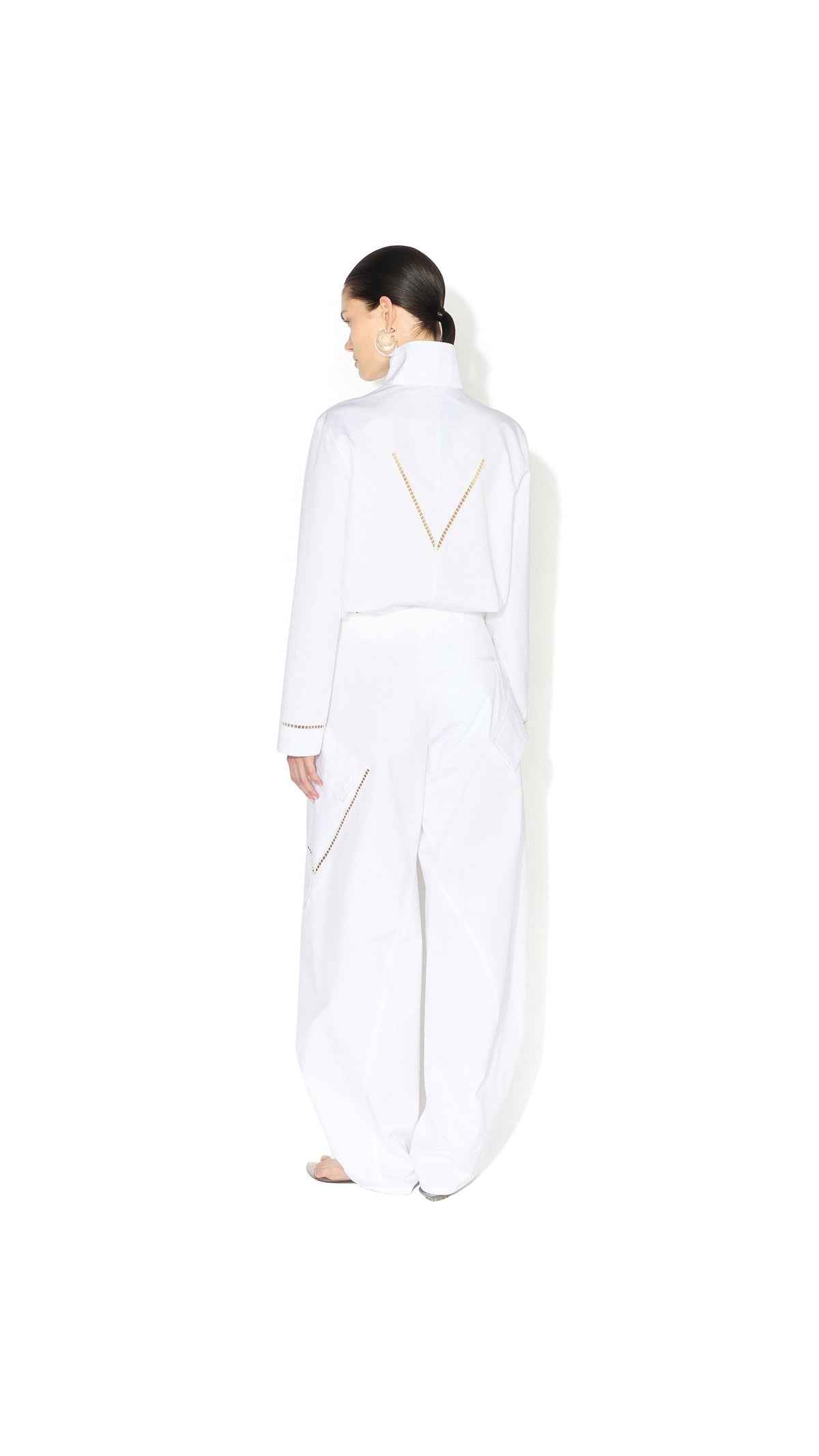 Alaïa Poplin Cargo Pants