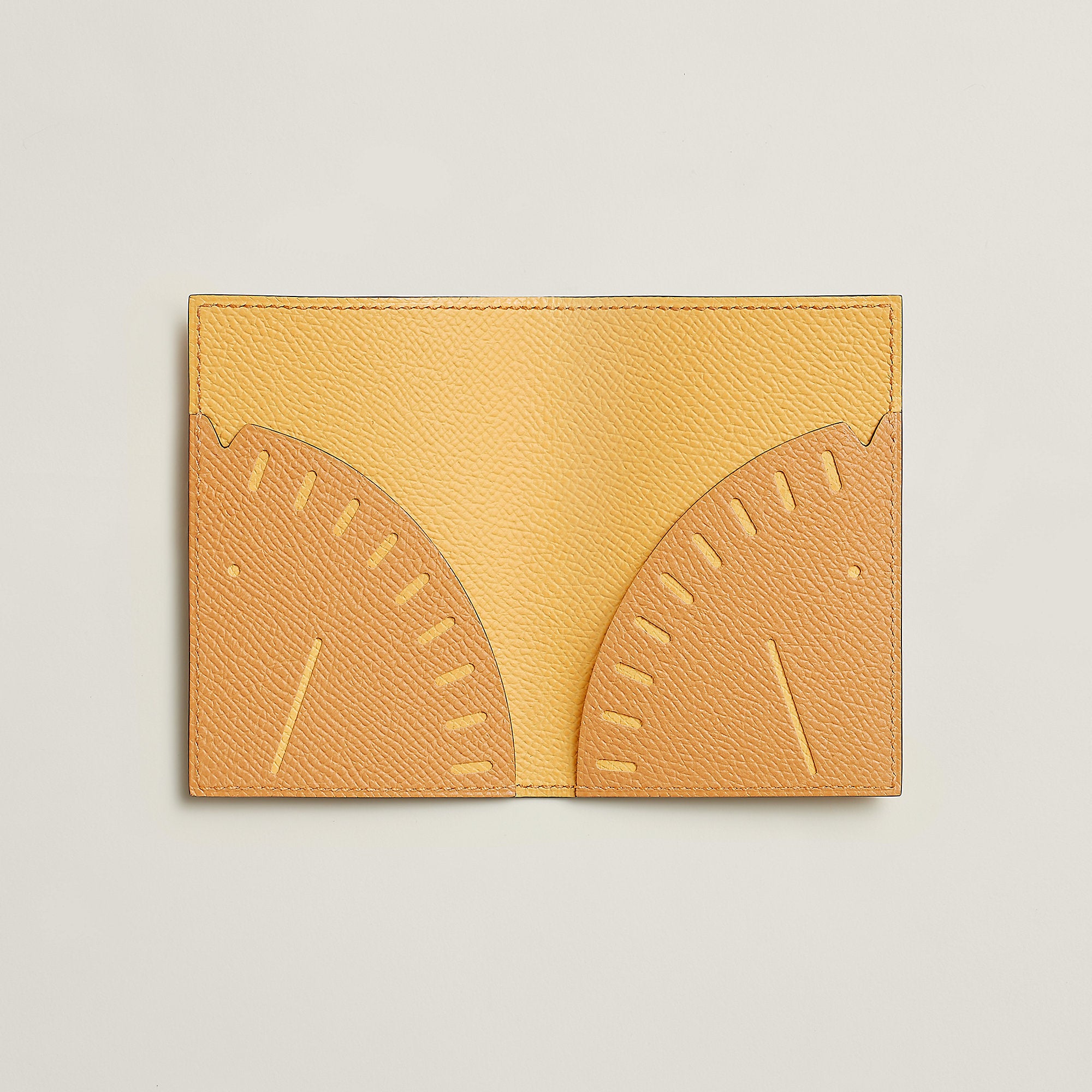 Hermes Doado Card Holder Paille
