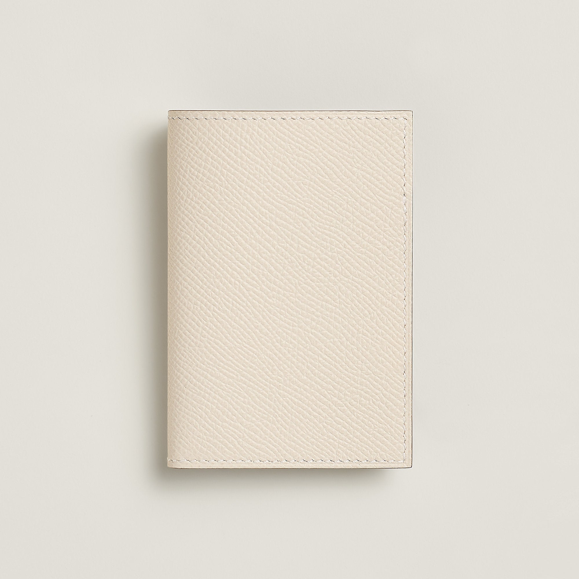Hermes Doado Card Holder Craie