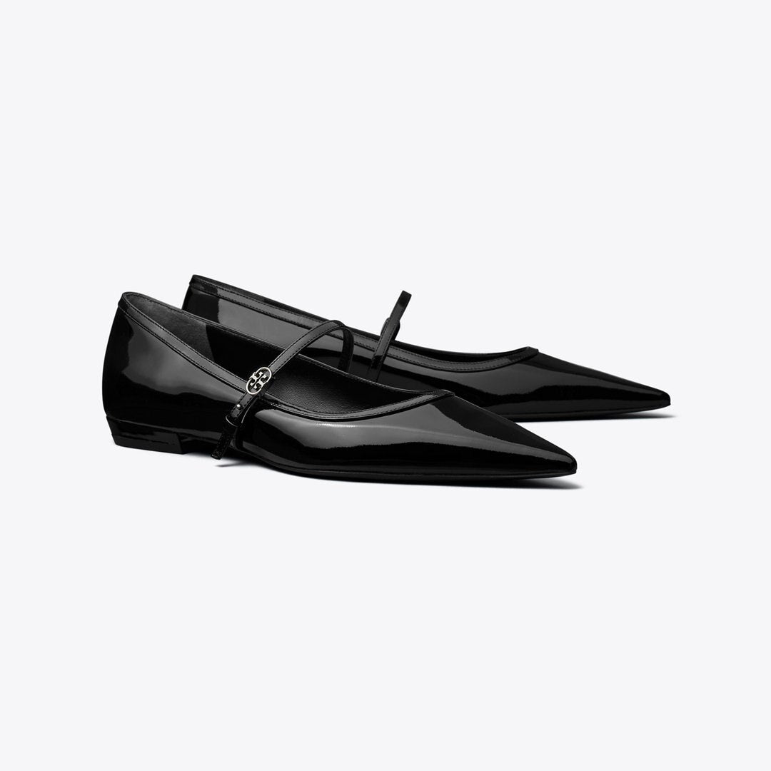 Tory Burch Double T Buckle Mary Jane PERFECT BLACK / PERFECT BLACK