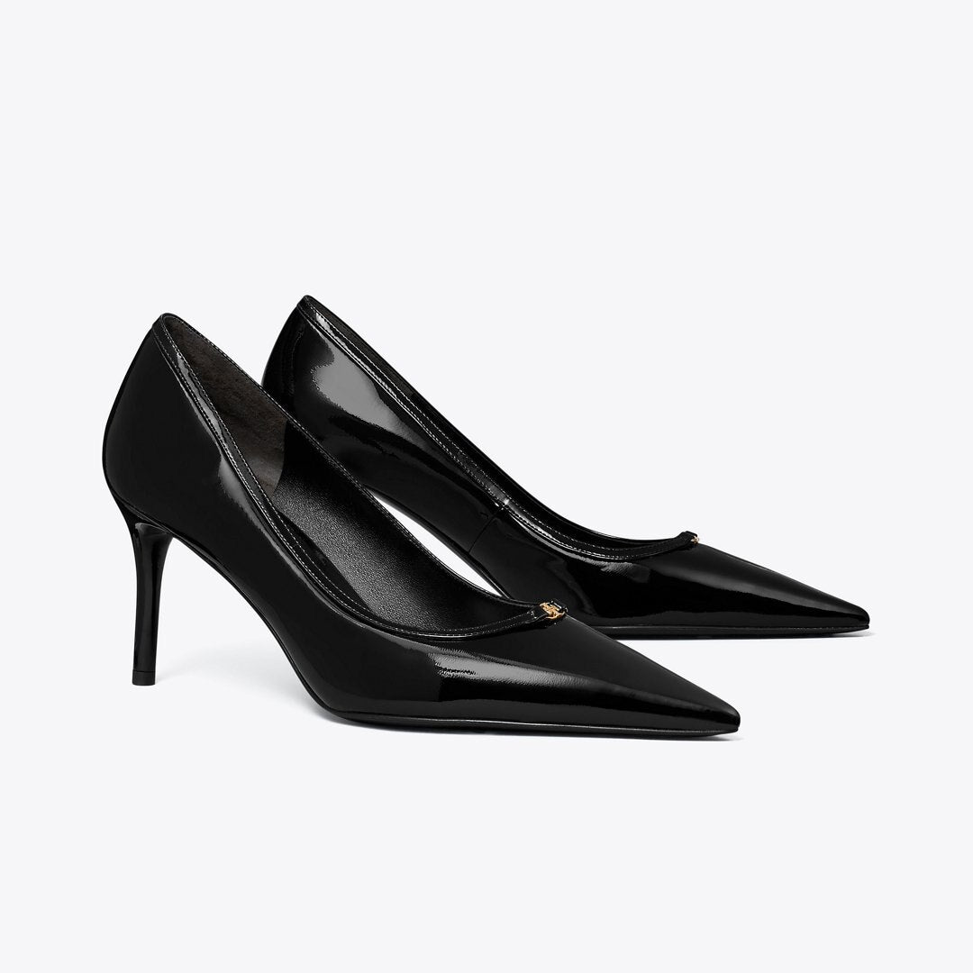 Tory Burch Double T Buckle Pump PERFECT BLACK