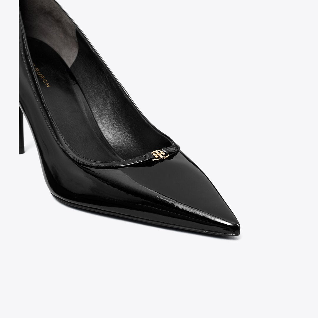 Tory Burch Double T Buckle Pump PERFECT BLACK