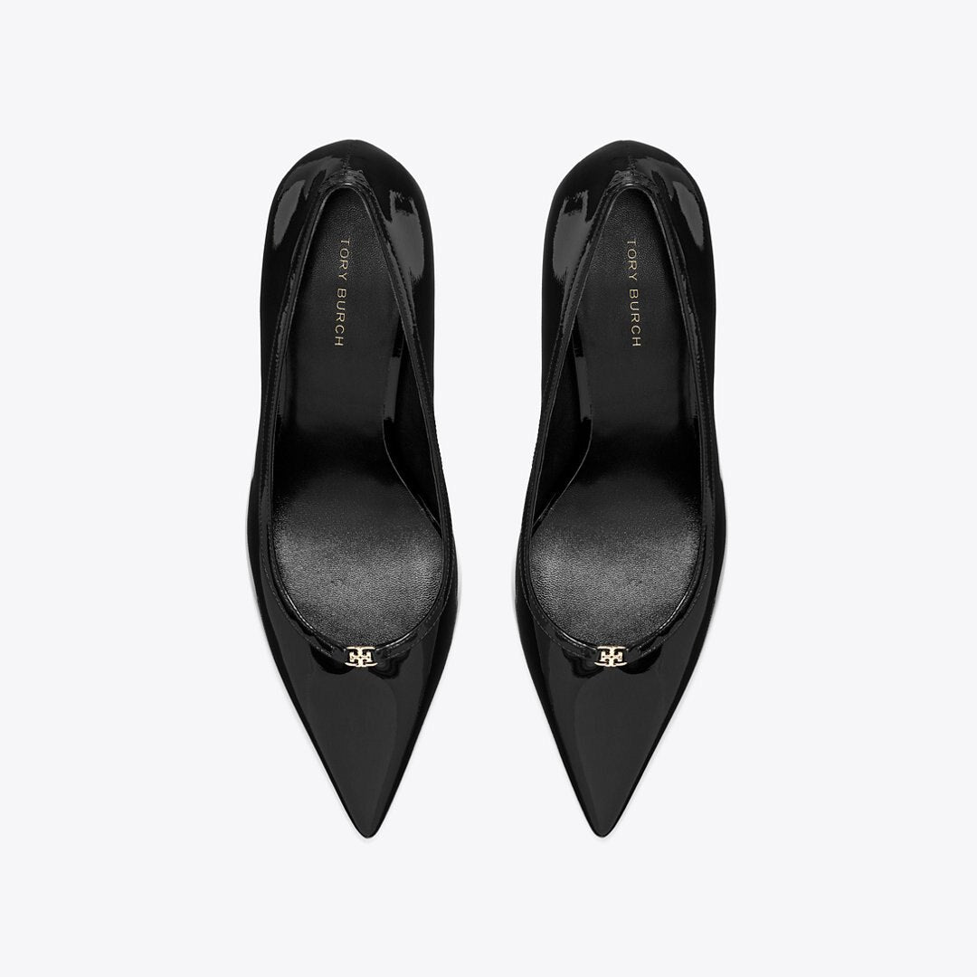 Tory Burch Double T Buckle Pump PERFECT BLACK