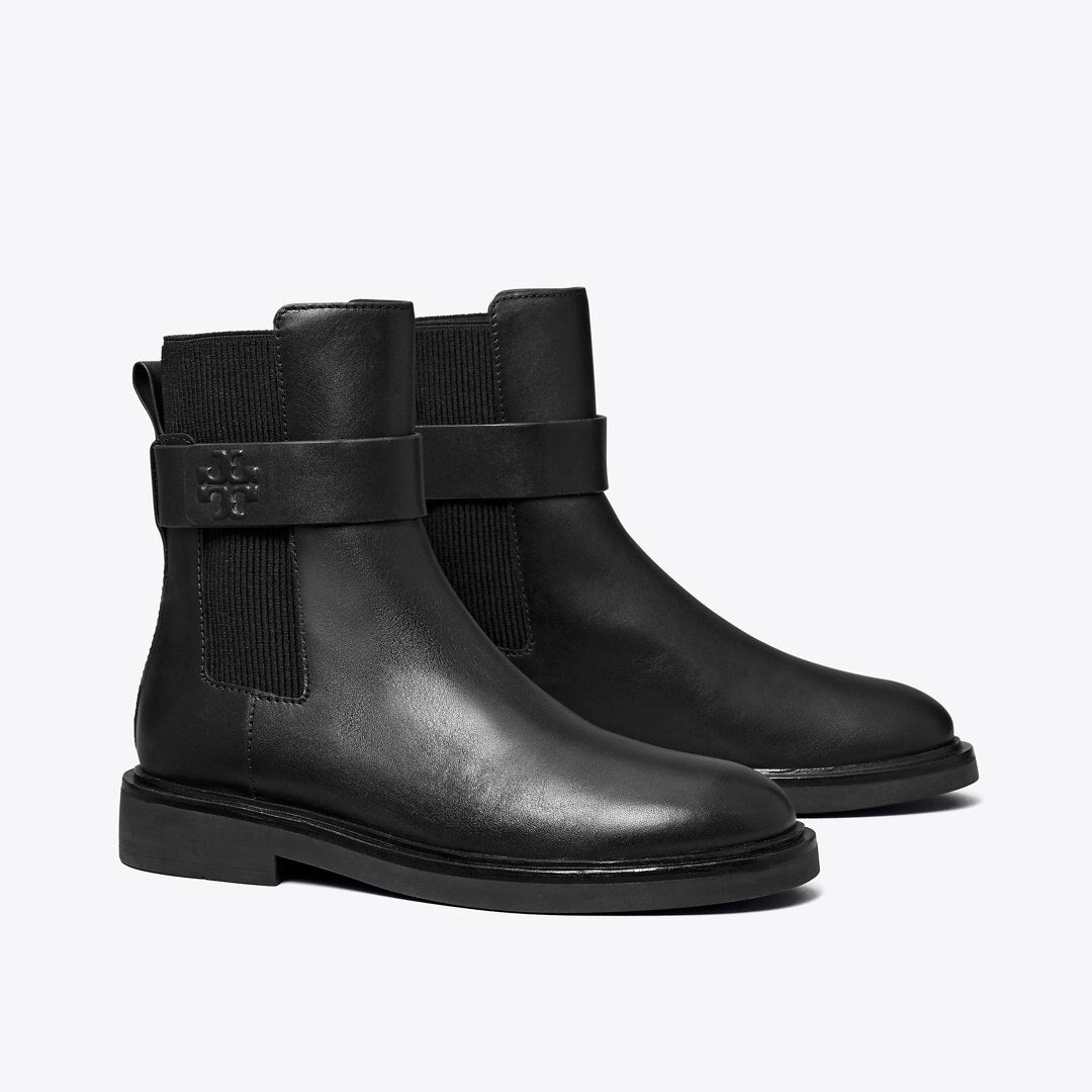 Tory Burch Double T Chelsea Boot PERFECT BLACK / PERFECT BLACK