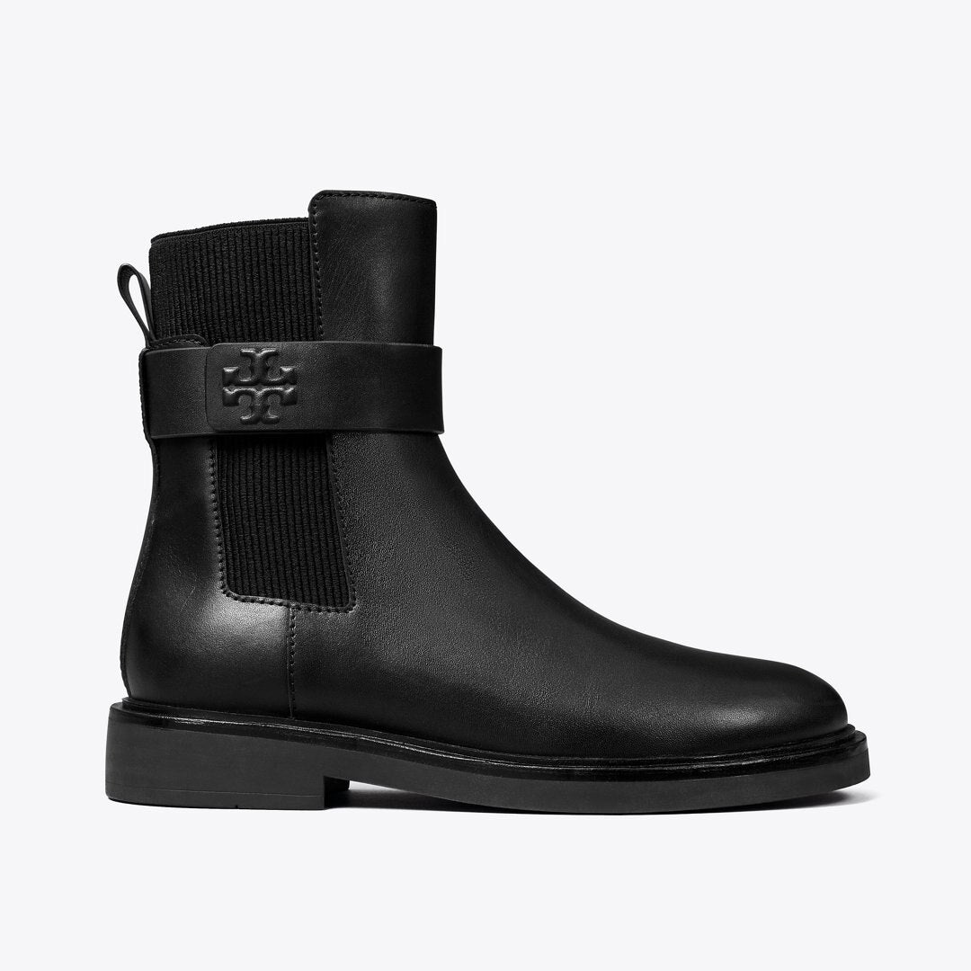 Tory Burch Double T Chelsea Boot PERFECT BLACK / PERFECT BLACK