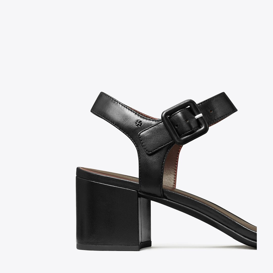 Tory Burch Double T City Sandal PERFECT BLACK