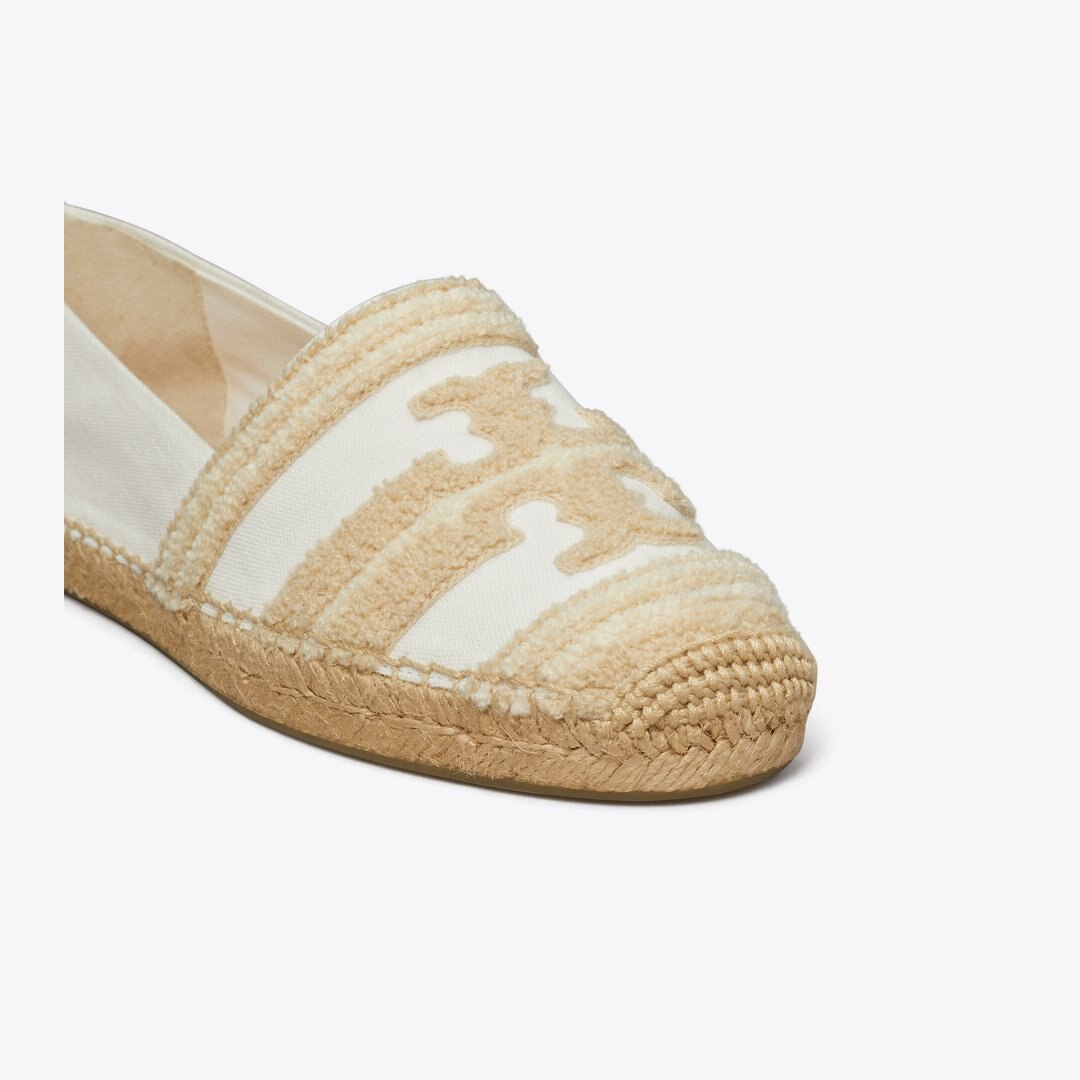 Tory Burch Double T Espadrille NATURAL / LIGHT ALABASTER