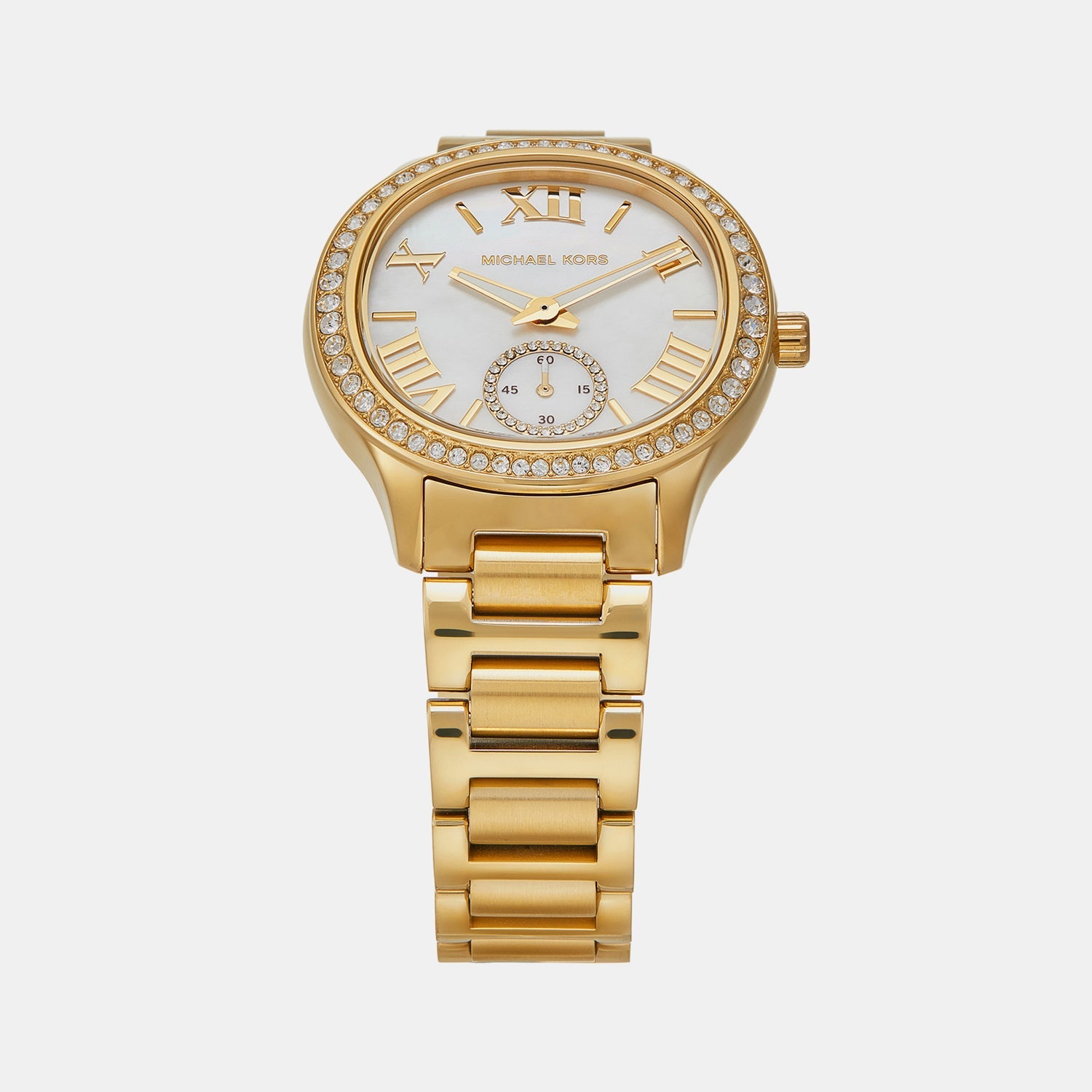 Michael Kors Sage Women Quartz White Dial Analog Stainless Steel Watch Mk4805