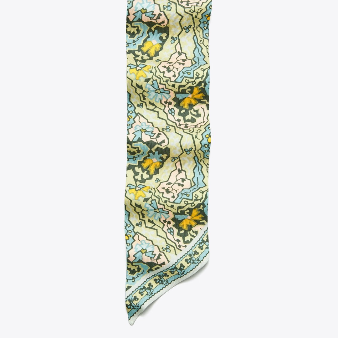 Tory Burch Dream Paisley Silk Ribbon Tie Dream Paisley