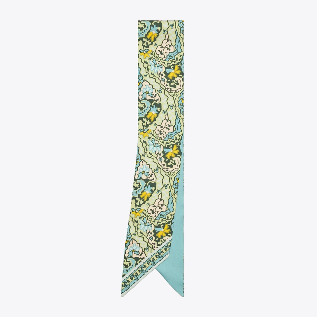 Tory Burch Dream Paisley Silk Ribbon Tie Dream Paisley