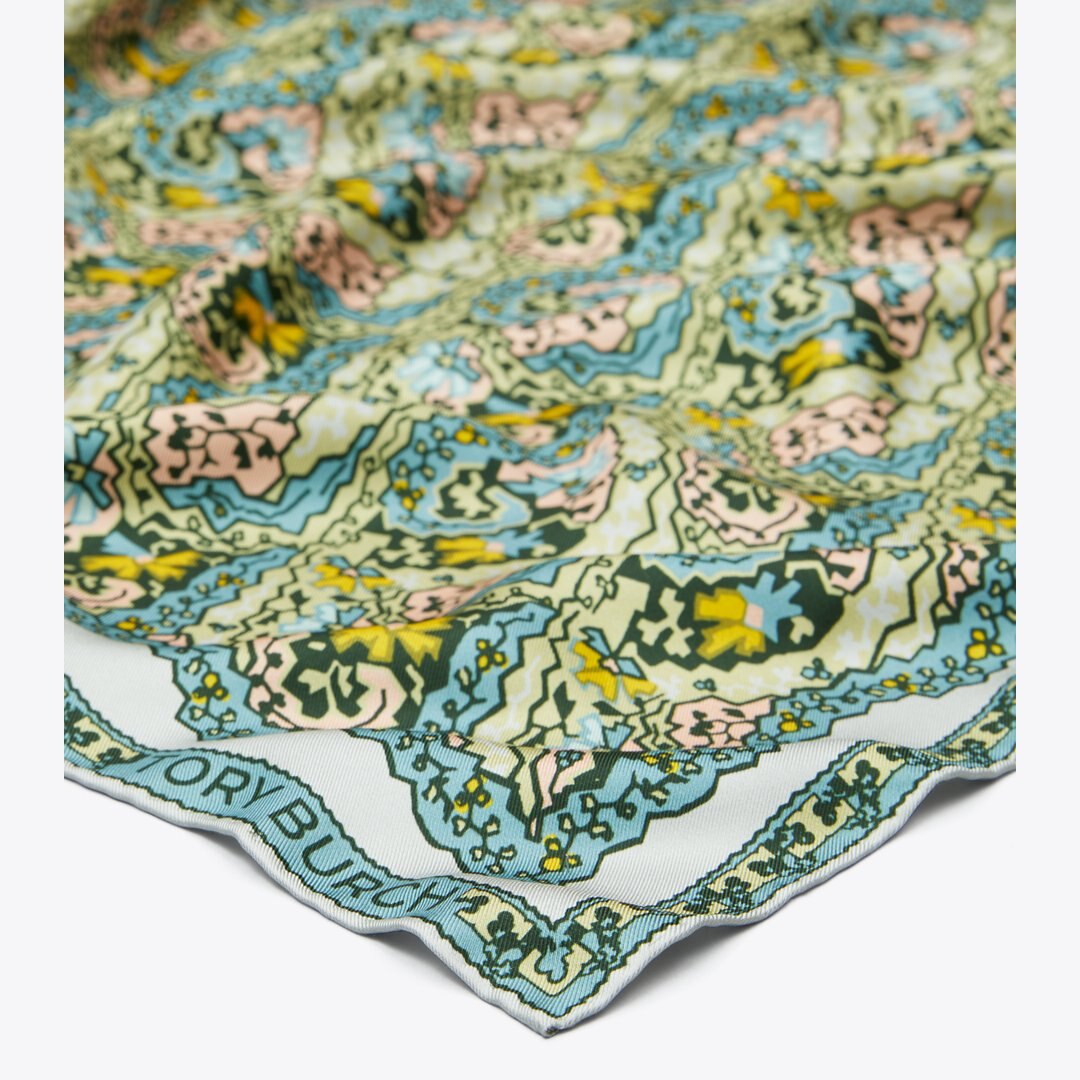Tory Burch Dream Paisley Silk Square Scarf Dream Paisley