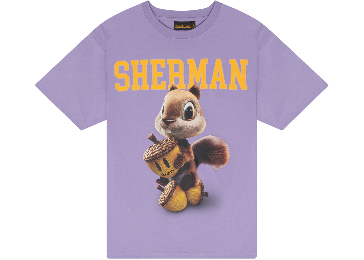 drew house 3d sherman ss tee lavender