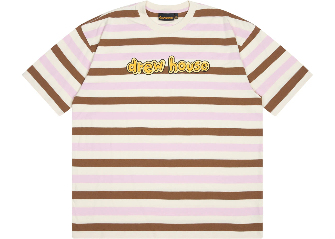 drew house cartoon font ss tee neapolitan stripe