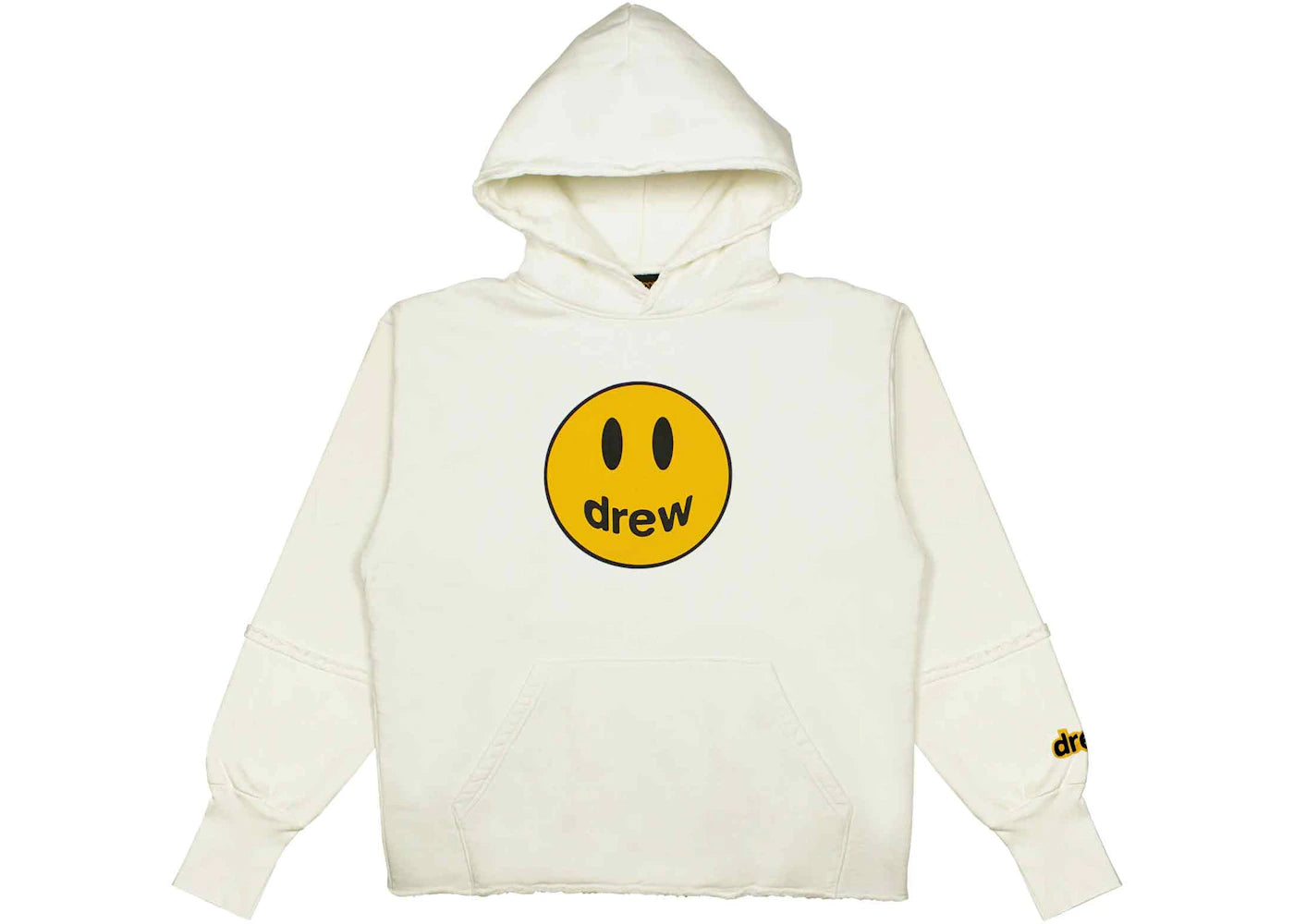 drew house deconstructed mascot hoodie off white