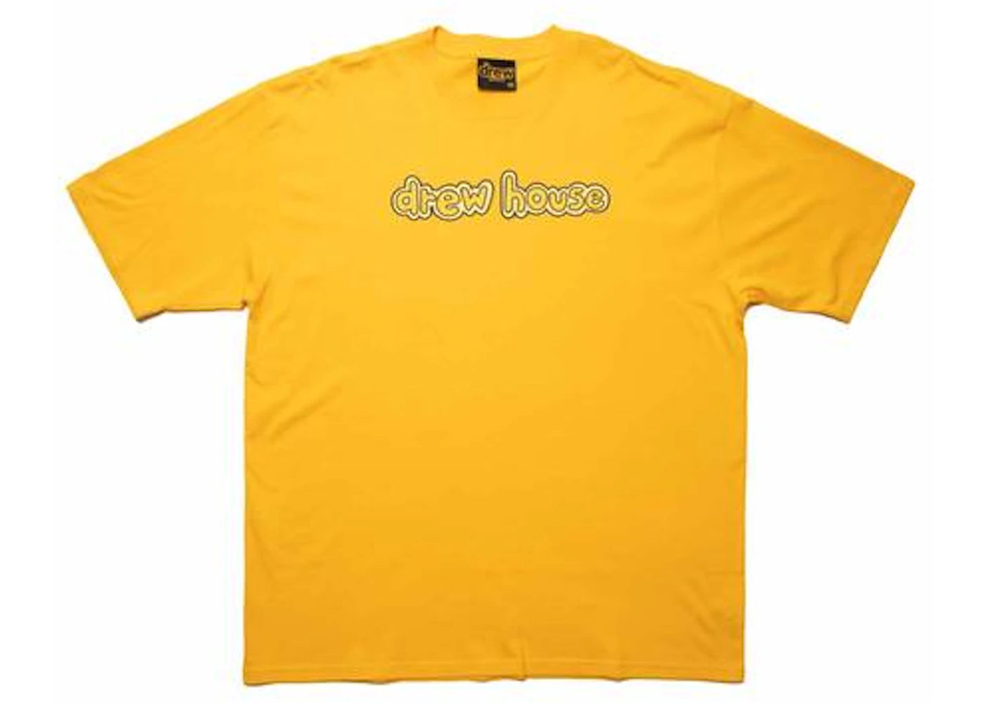 drew house drew house t-shirt golden yellow