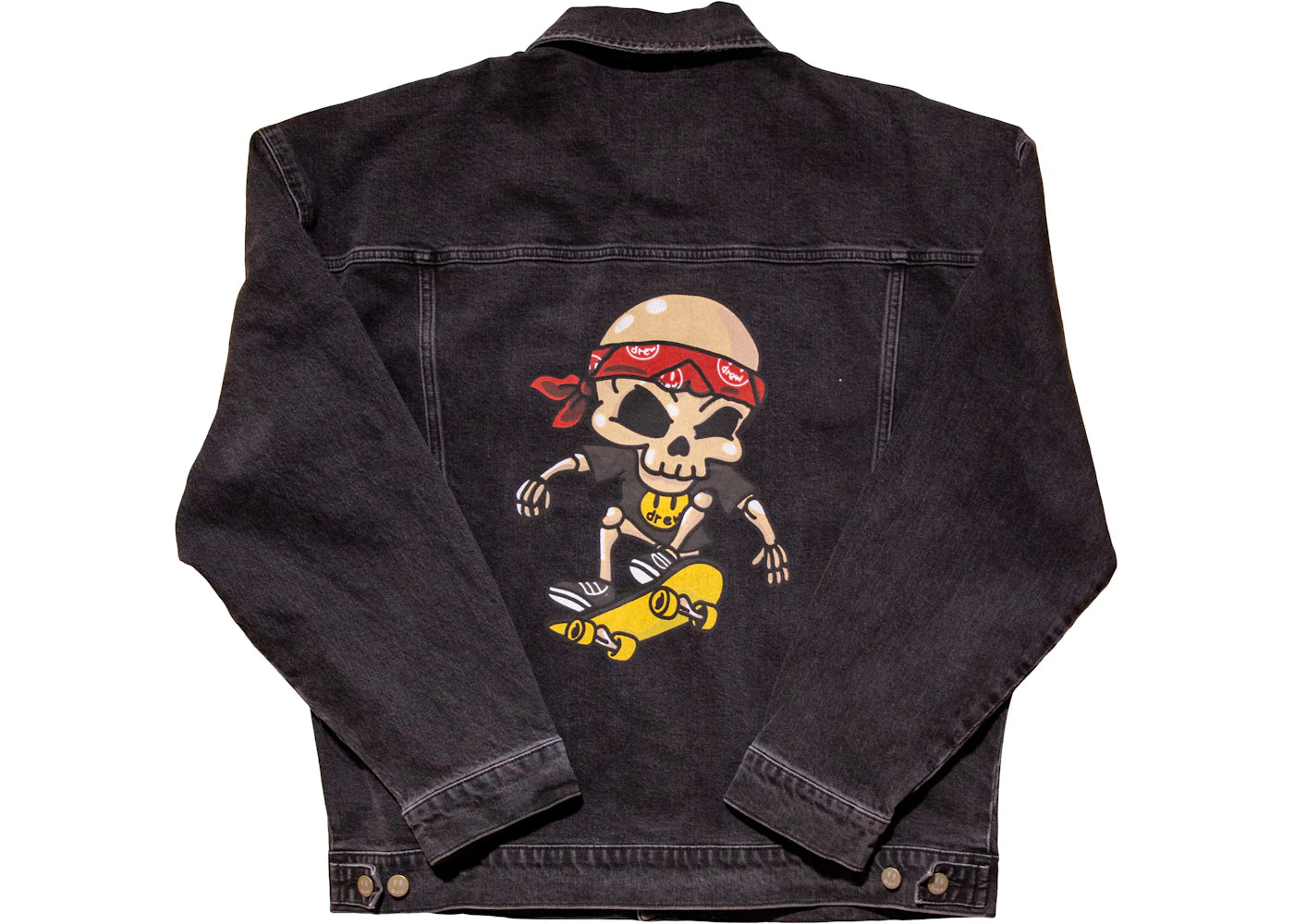 drew house hearty trucker jacket medium black wash