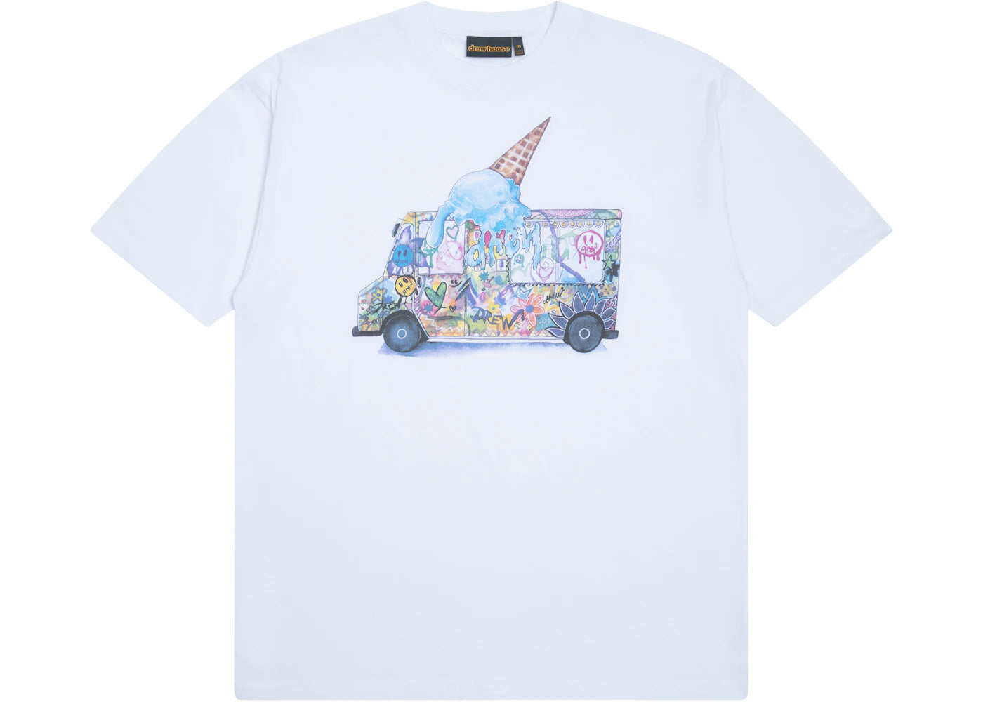 drew house ice cream truck ss tee white