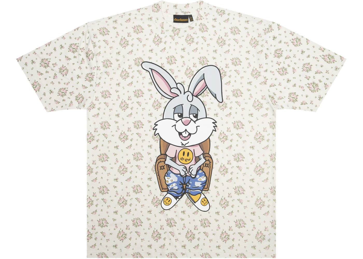 drew house jackie ss t-shirt ditsy floral