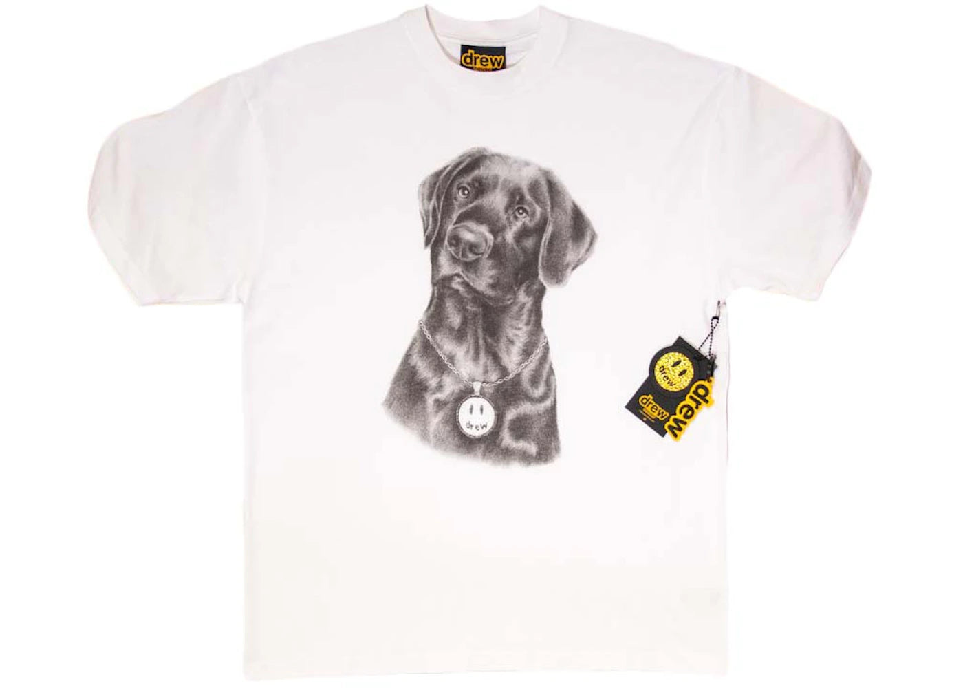 drew house lady ss tee white